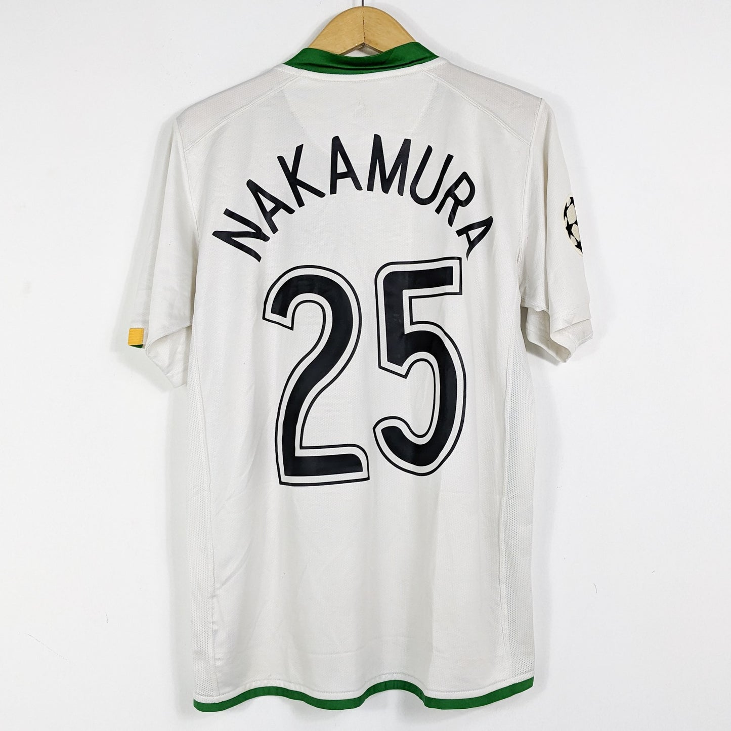 Authentic Celtic 2006-08 Third - Nakamura #25 Size M (UCL)