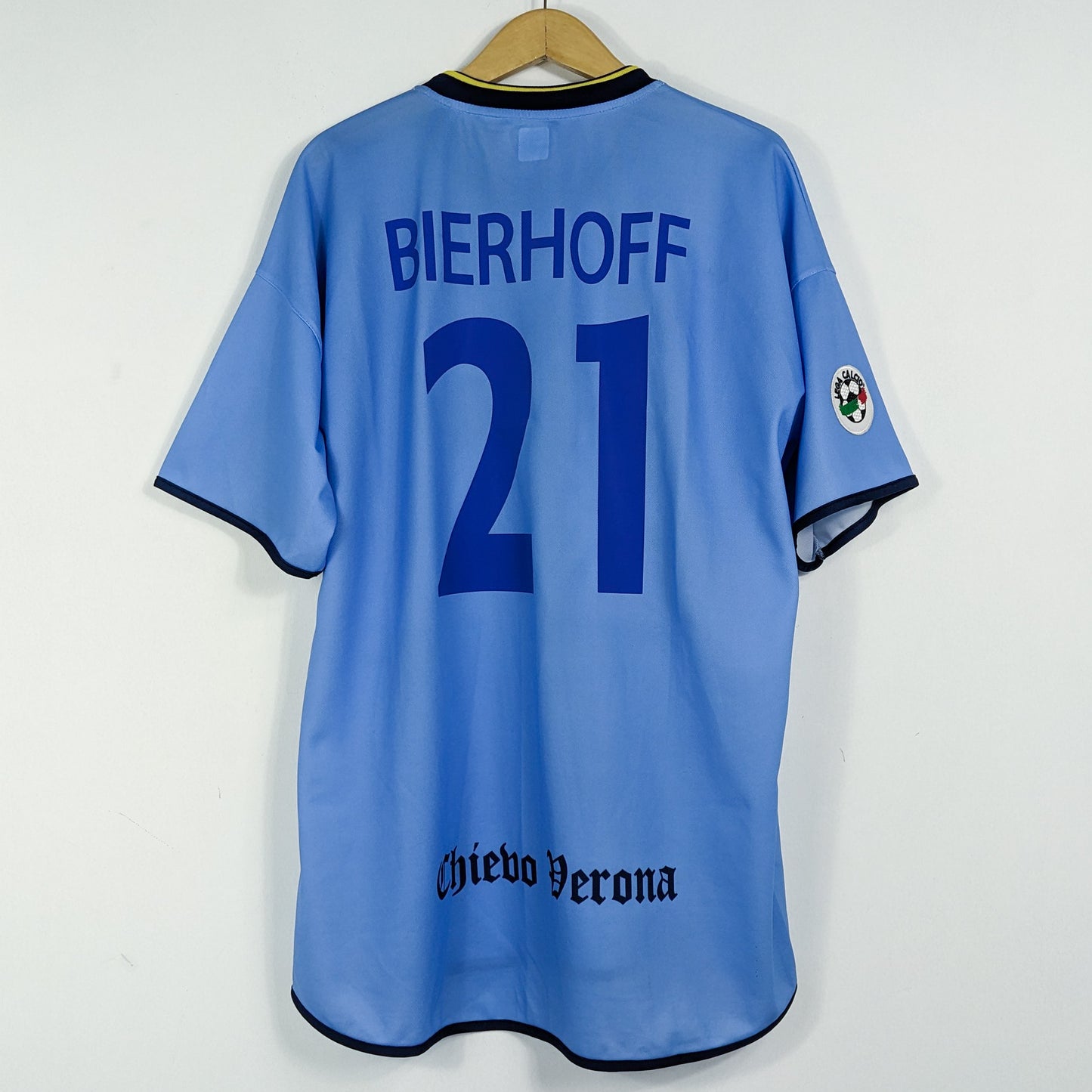 Authentic Chievo Verona 2001/02 Third - Bierhoff #21 Size XL