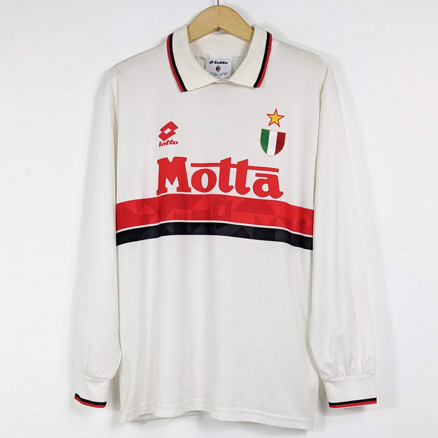 Authentic AC Milan 1993-94 Away - Size M (Long Sleeve)