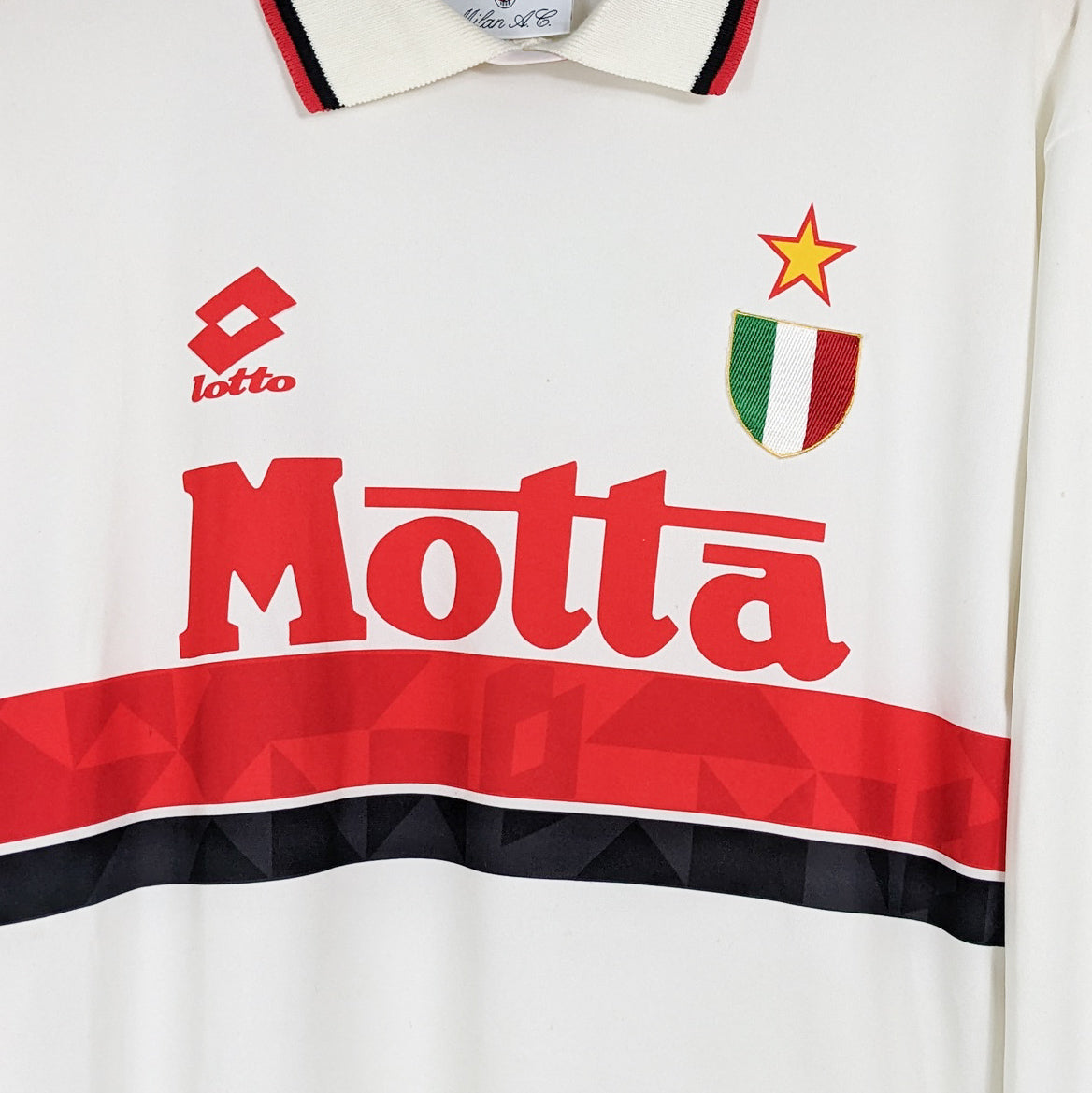 Authentic AC Milan 1993-94 Away - Size M (Long Sleeve)