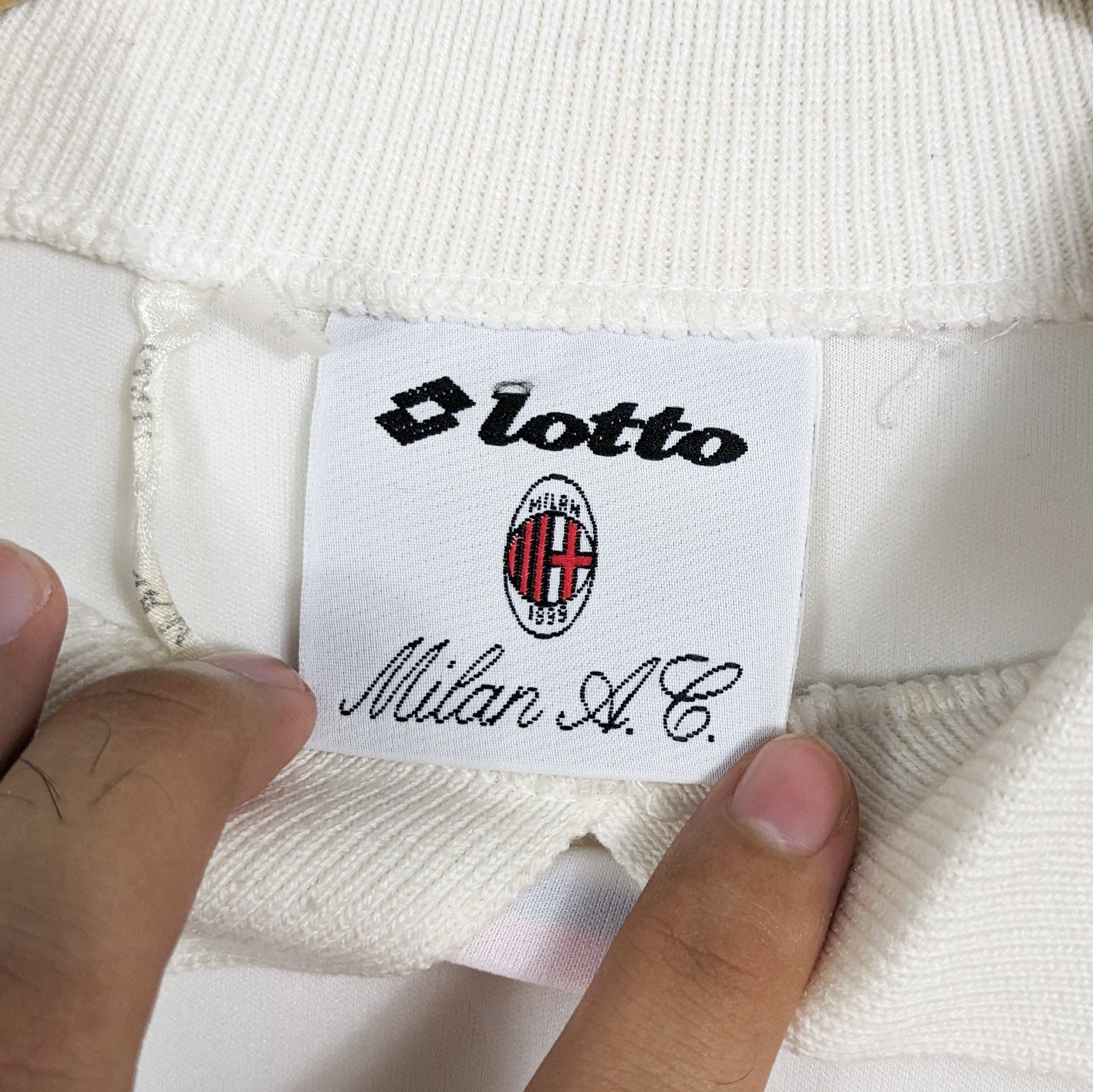 Authentic AC Milan 1993-94 Away - Size M (Long Sleeve)