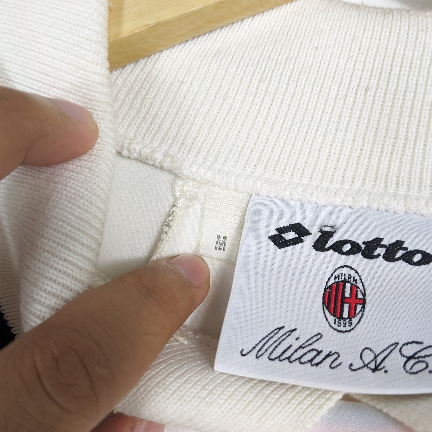 Authentic AC Milan 1993-94 Away - Size M (Long Sleeve)