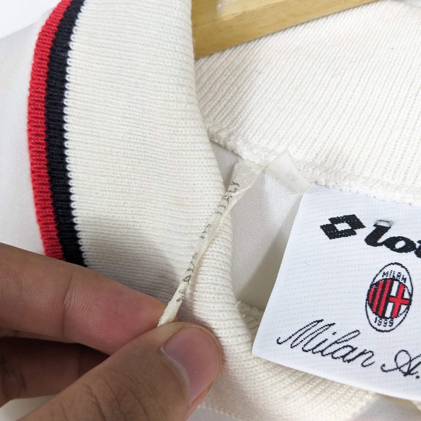 Authentic AC Milan 1993-94 Away - Size M (Long Sleeve)