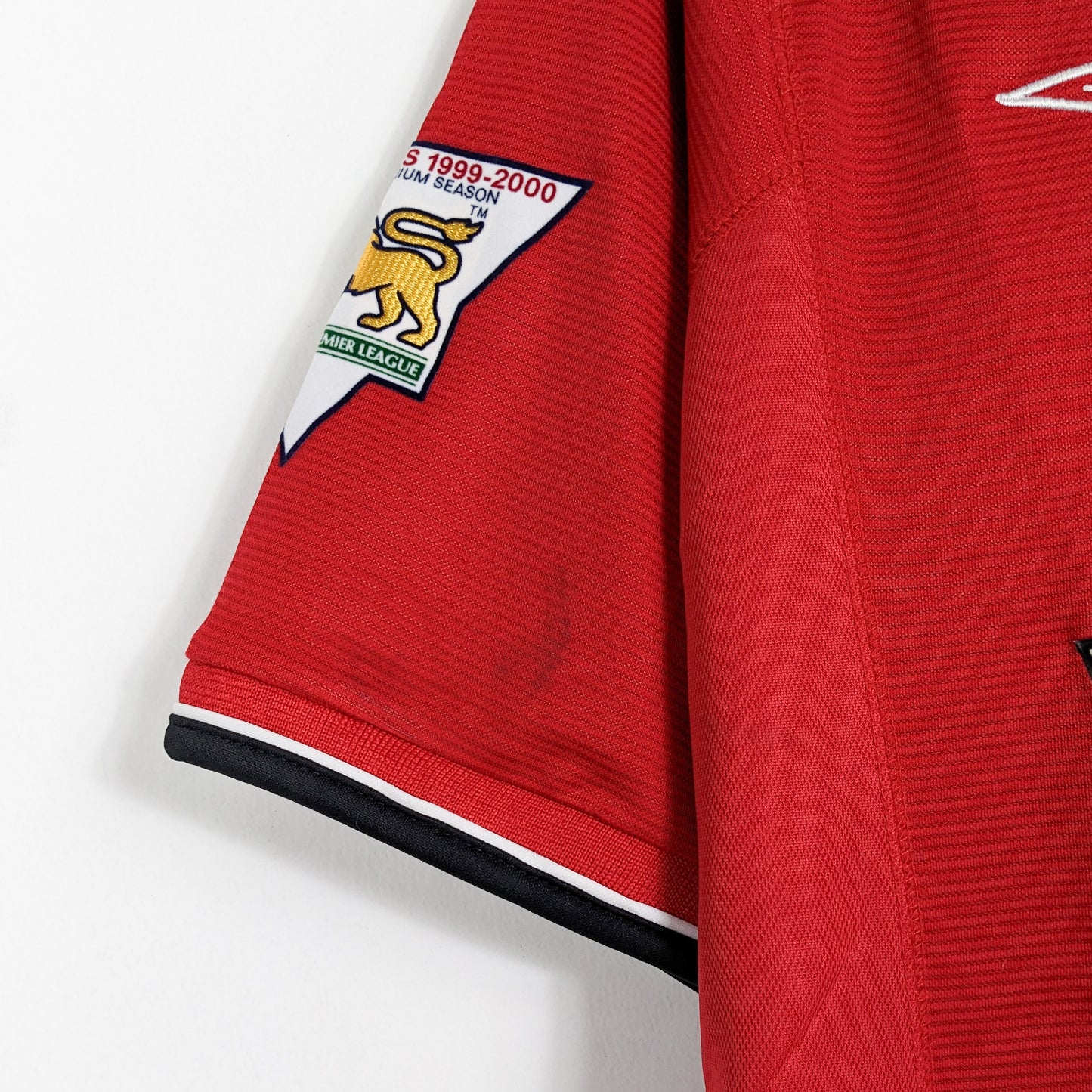 Authentic Manchester United 2000-02 Home  - Stam #6 Size M/L