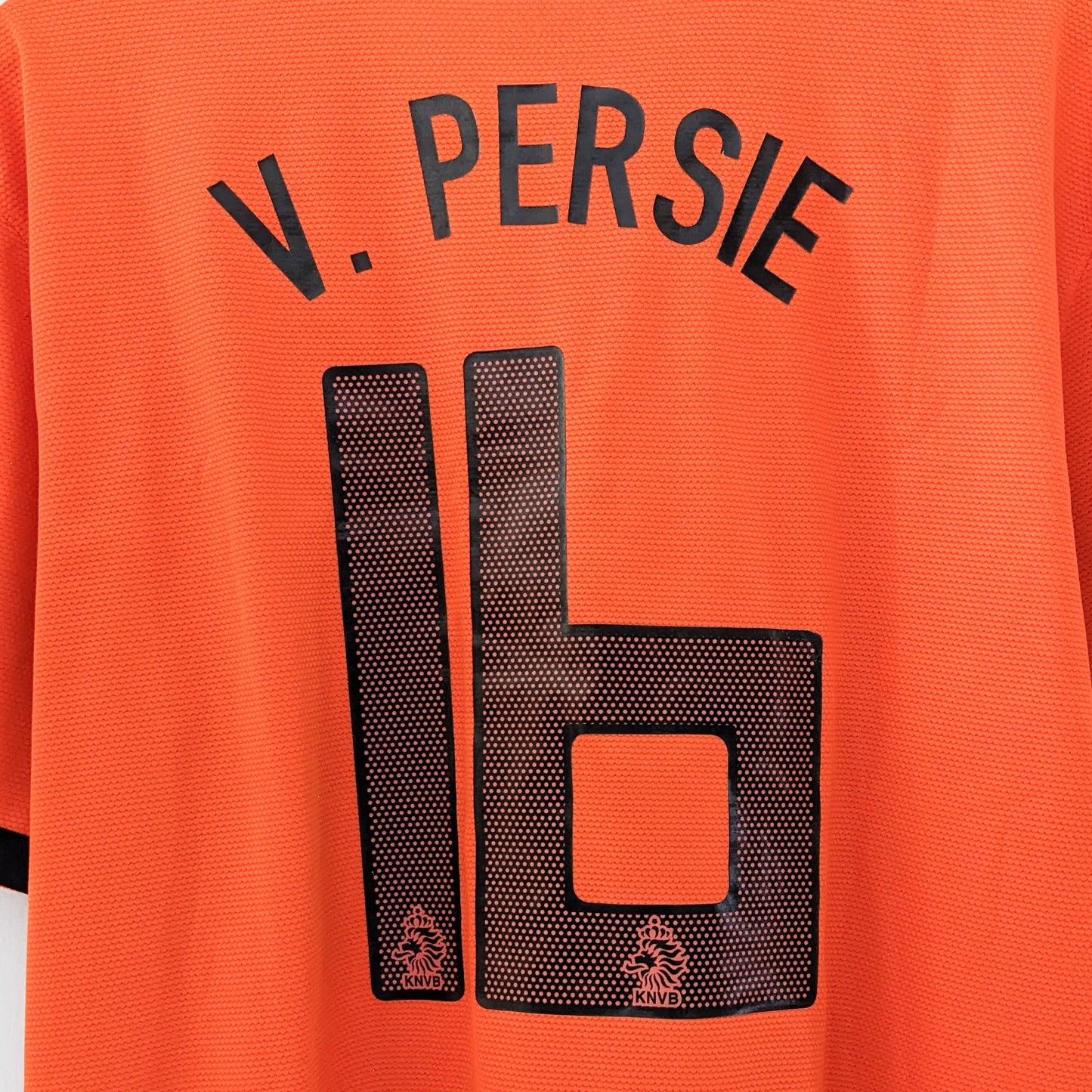 Authentic Netherland 2012 Home - V.Persie #16 Size XL (Mdt)