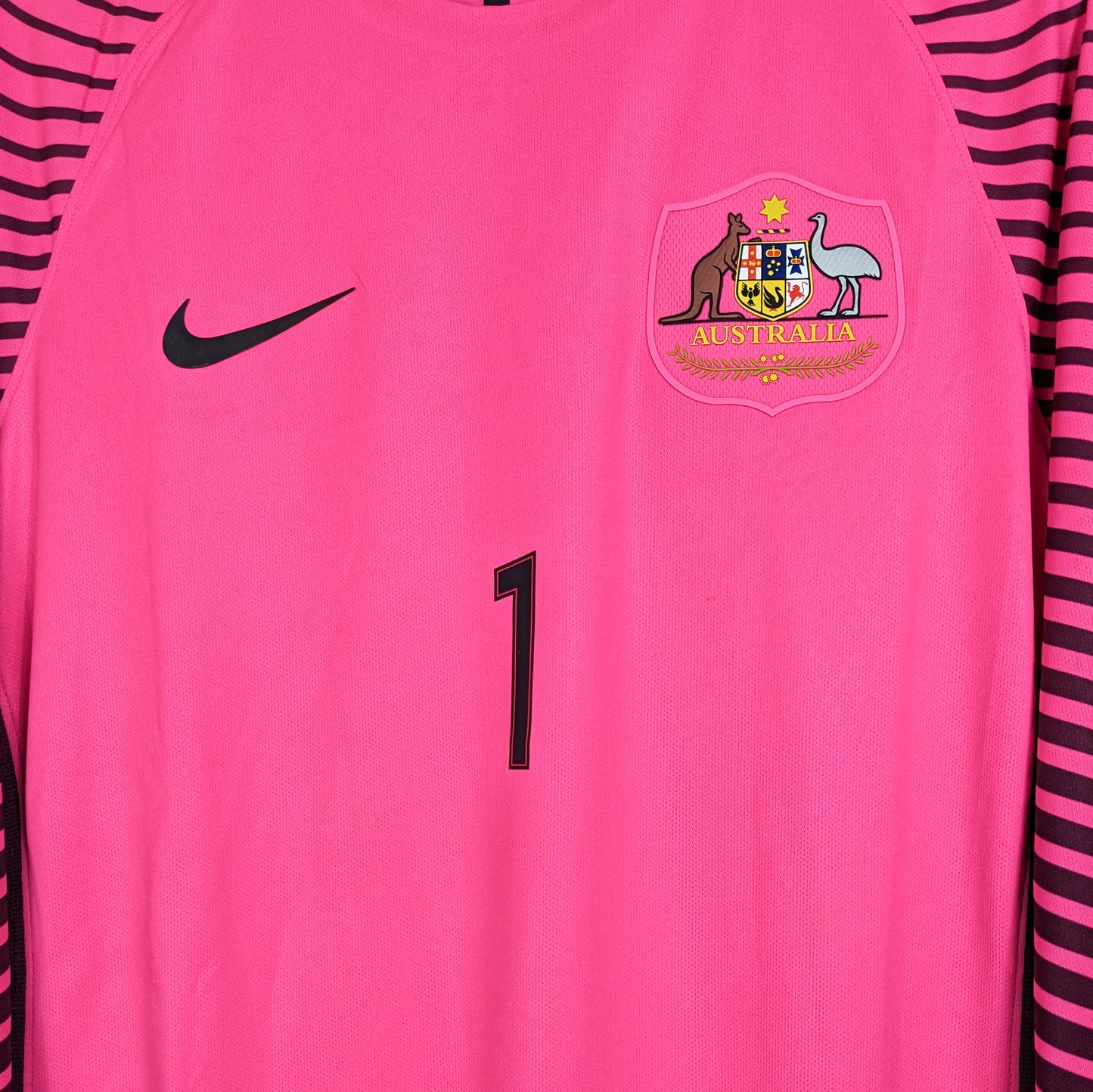 Authentic Australia 2016 GK - Ryan #1 Size M (Player Issue) (Long sleeve)