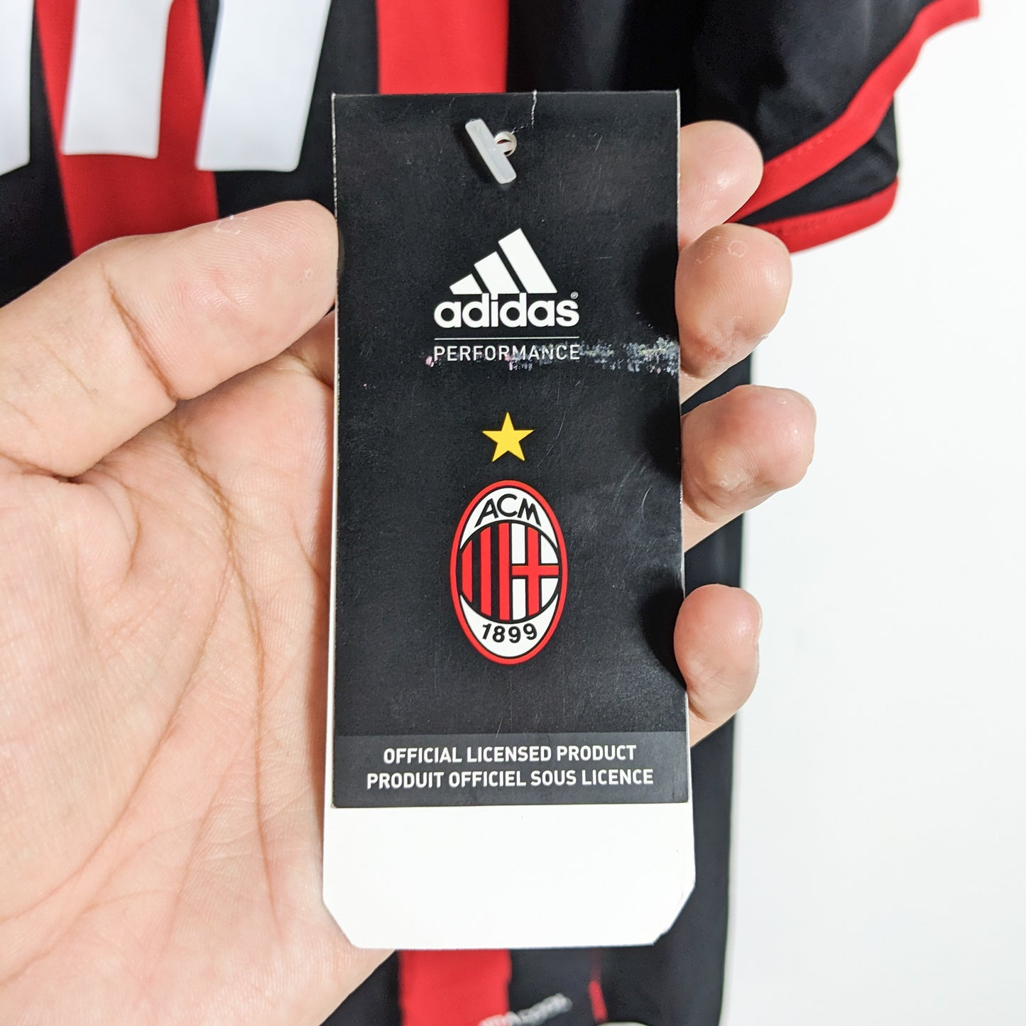 Authentic AC Milan 2007/08 Home - Beckham #32 Size XL (Bnwt)