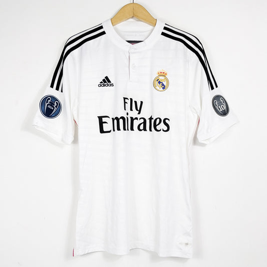 Authentic Real Madrid 2014/15 Home - Ronaldo #7 Size M (UCL)