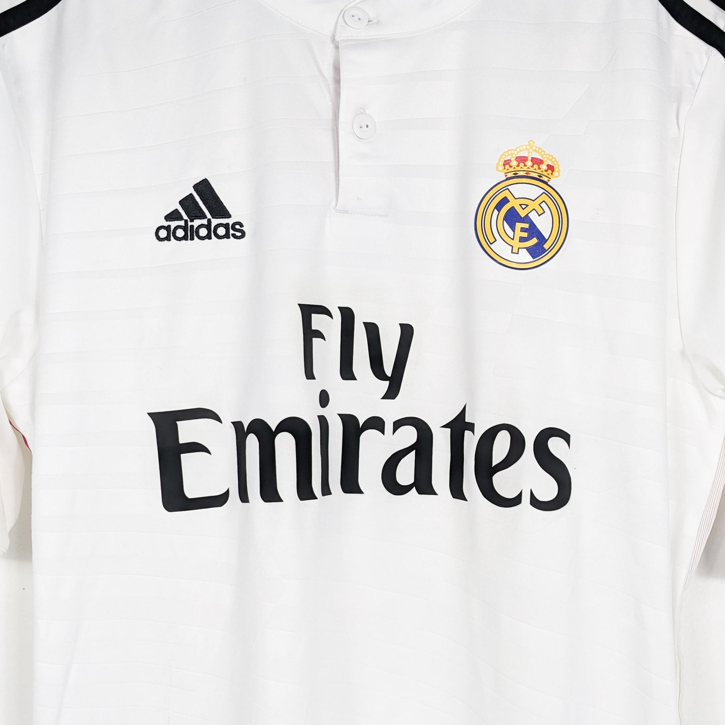 Authentic Real Madrid 2014/15 Home - Ronaldo #7 Size M (UCL)