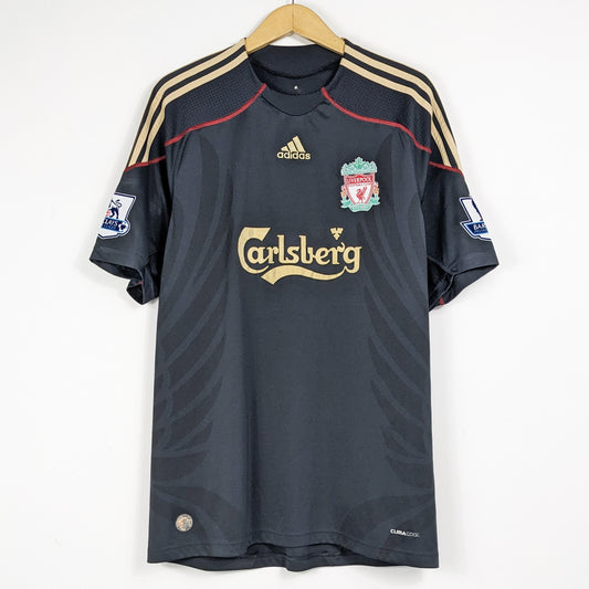 Authentic Liverpool 2009/10 Away - Gerrard #8 Size XL