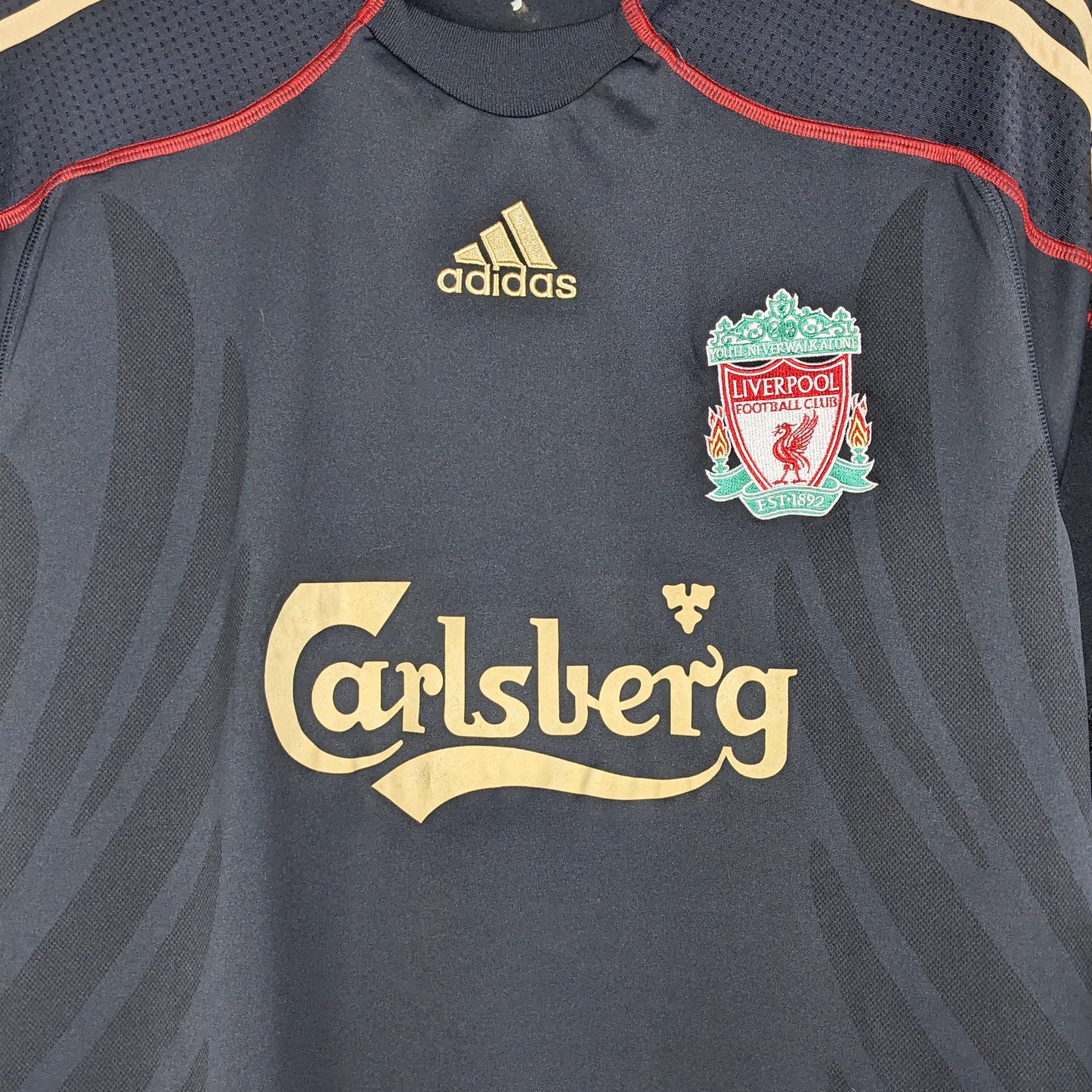 Authentic Liverpool 2009/10 Away - Gerrard #8 Size XL