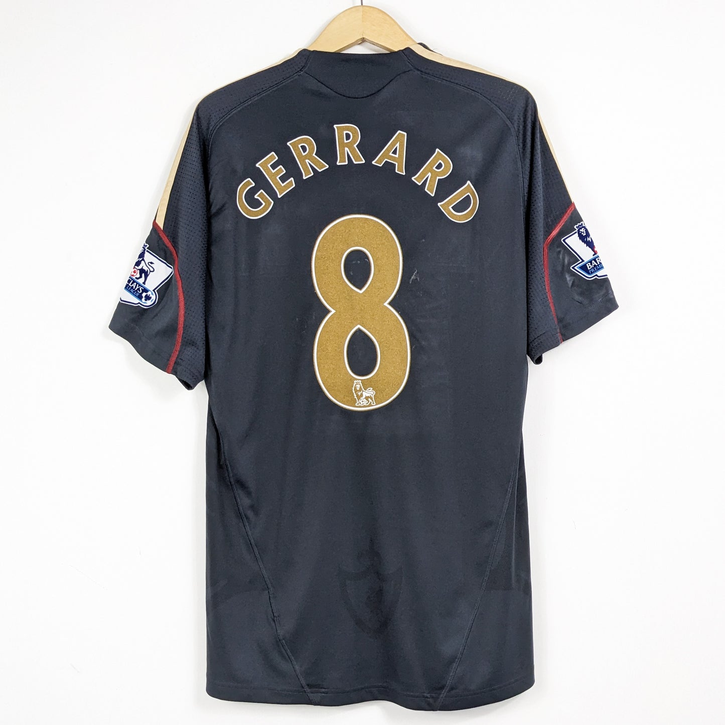 Authentic Liverpool 2009/10 Away - Gerrard #8 Size XL