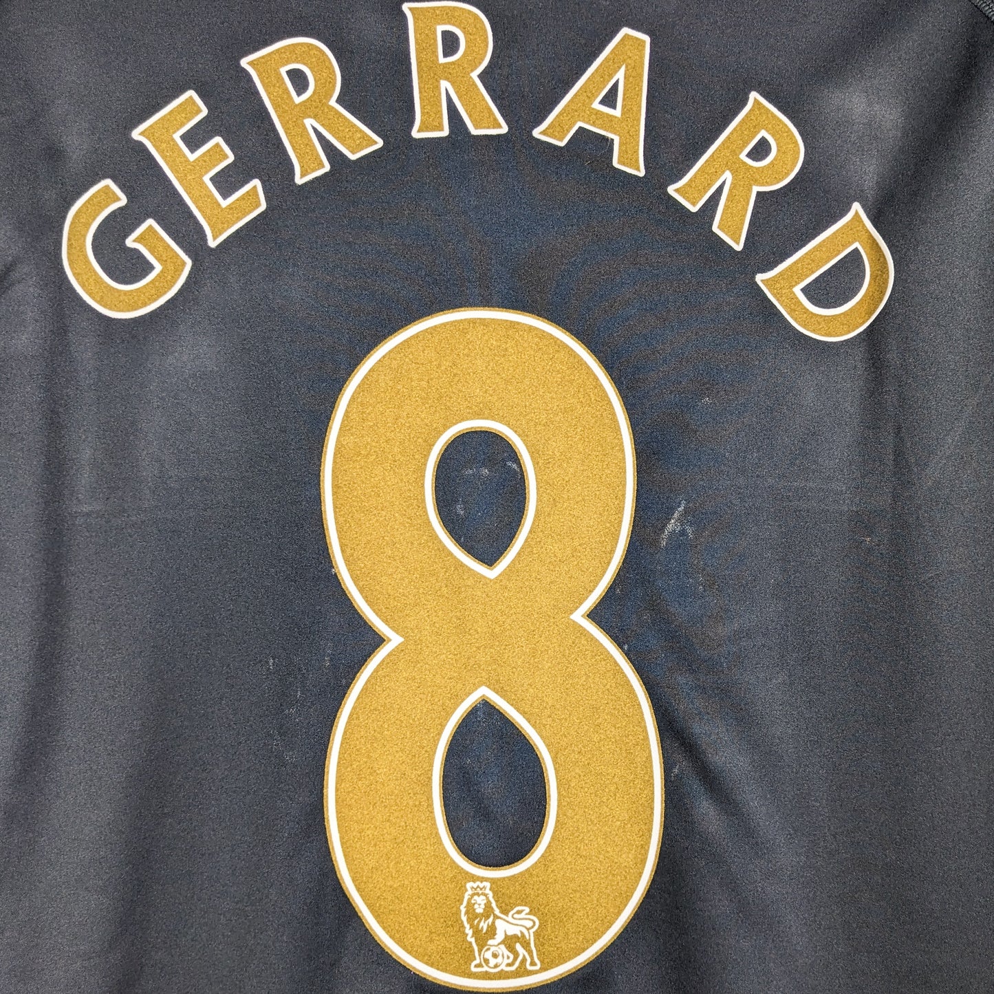 Authentic Liverpool 2009/10 Away - Gerrard #8 Size XL