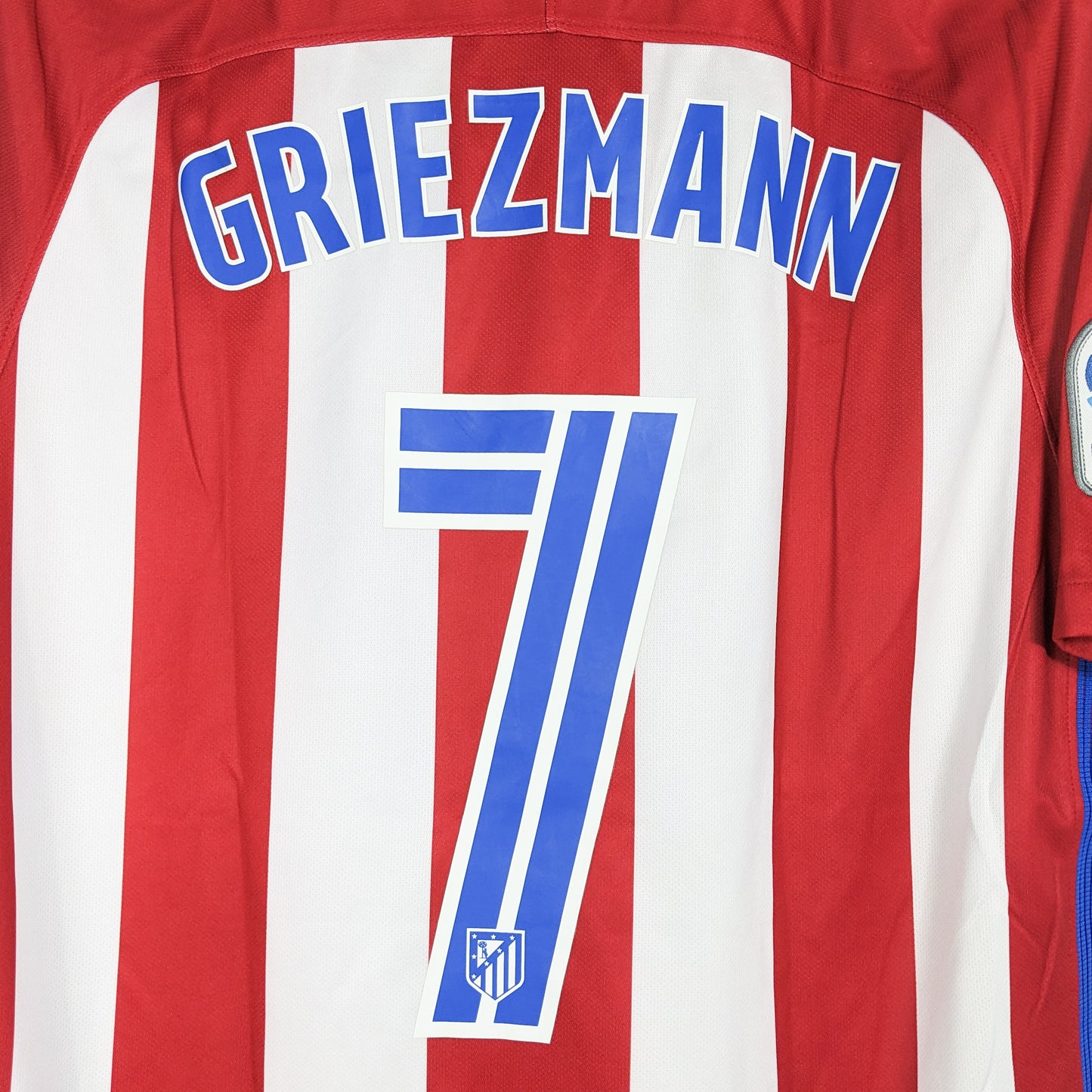 Authentic Atletico Madrid 2016/17 Home - Griezmann #7 Size M