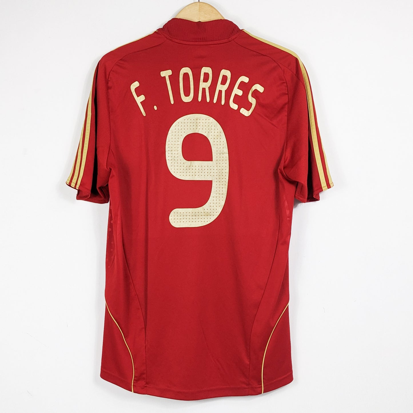 Authentic Spain 2008 Home - Torres #9 Size M