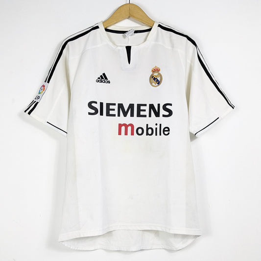 Authentic Real Madrid 2004/05 Home - Zidane #5 Size M