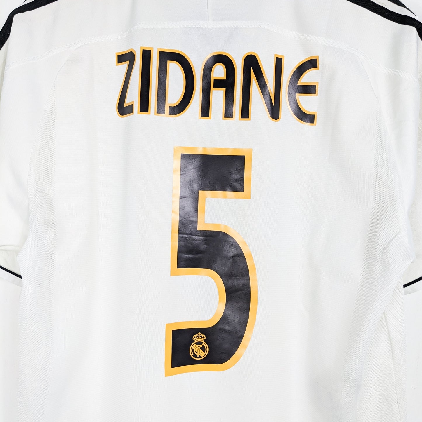 Authentic Real Madrid 2004/05 Home - Zidane #5 Size M