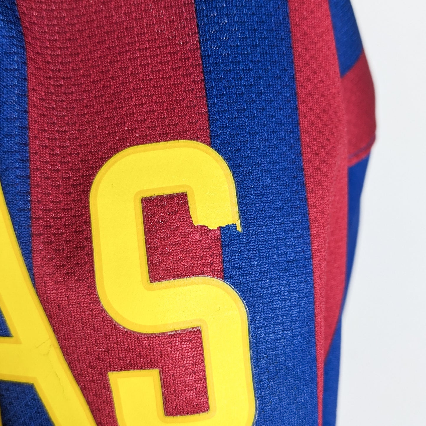 Authentic Barcelona 2011/12 Home - Fabregas #4 Size M