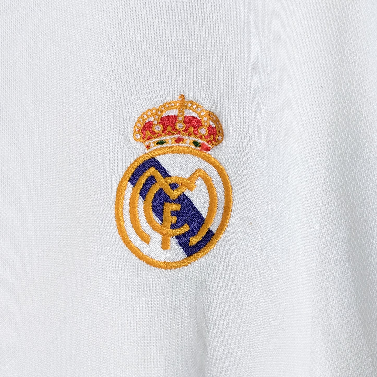 Authentic Real Madrid 2001/02 Home - Zidane #5 Size L