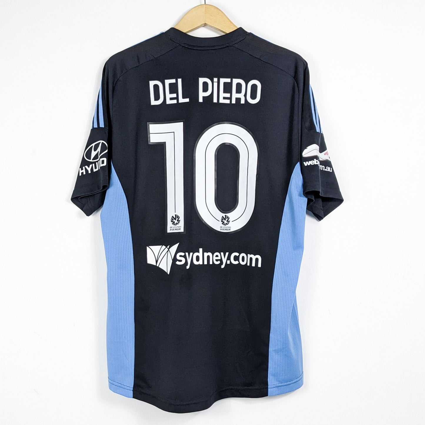 Authentic Sydney FC 2012/13 Away - Del Piero #10 Size L