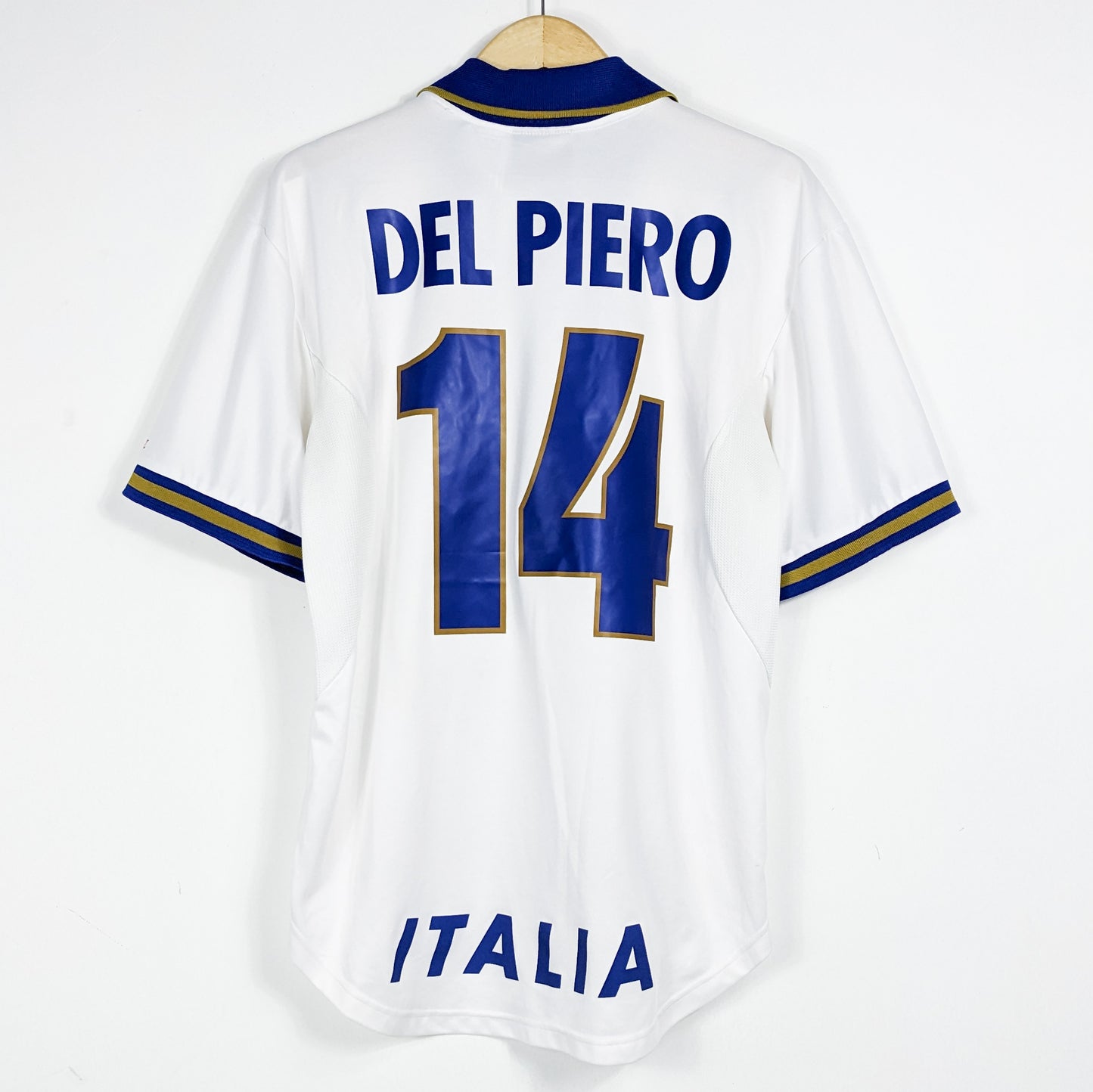 Authentic Italy 1996 Away - Del Piero #14 Size L