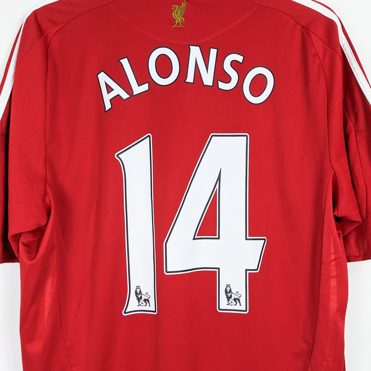 Authentic Liverpool 2008/10 Home - Alonso #14 Size L