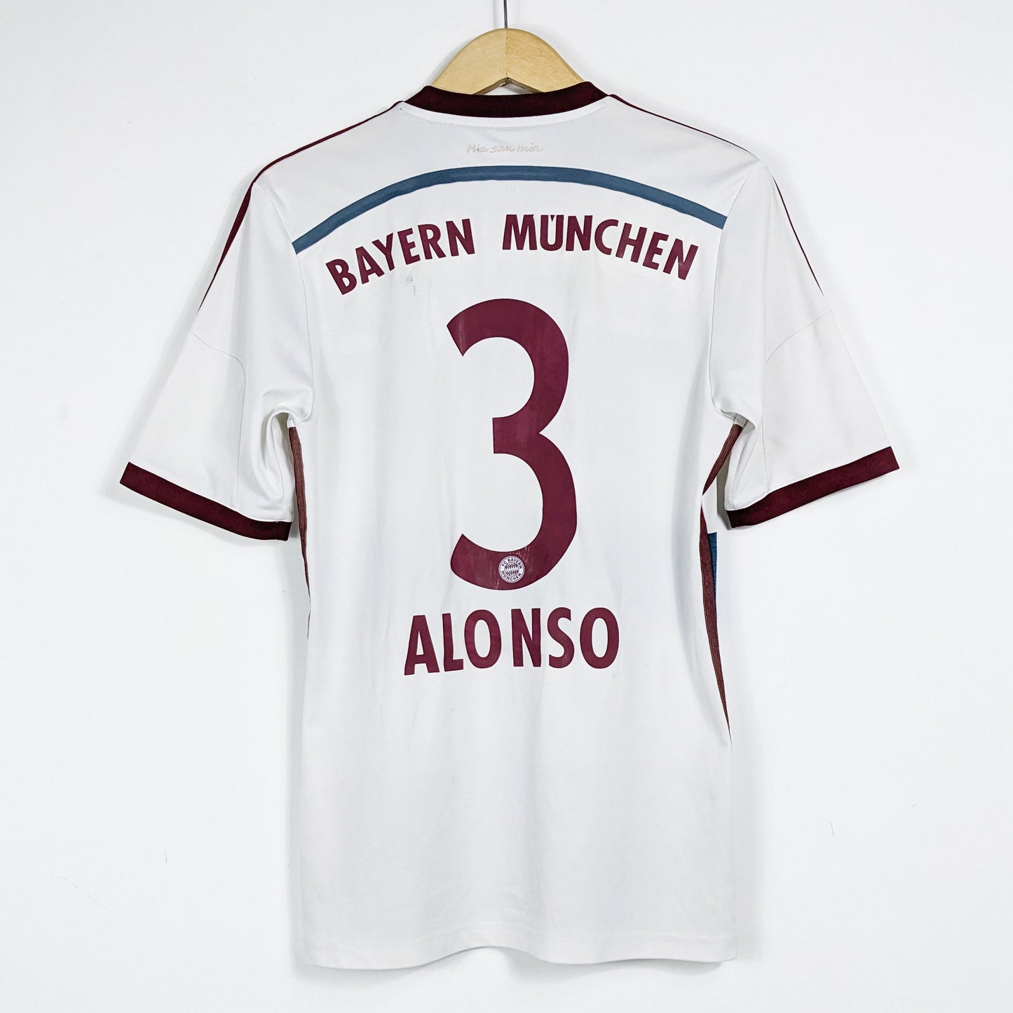 Authentic Bayern Munchen 2014/15 Home - Alonso #3 Size M