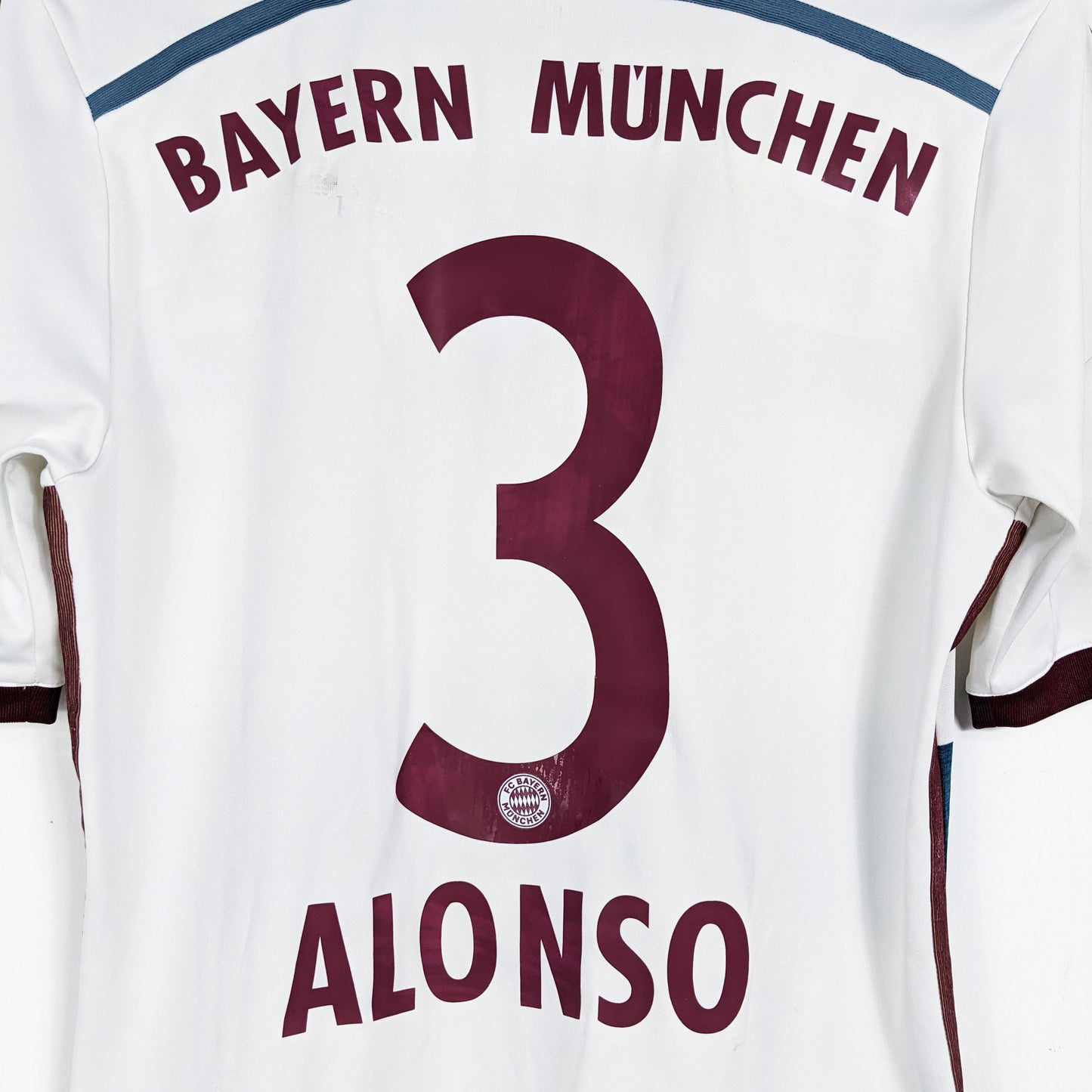 Authentic Bayern Munchen 2014/15 Home - Alonso #3 Size M