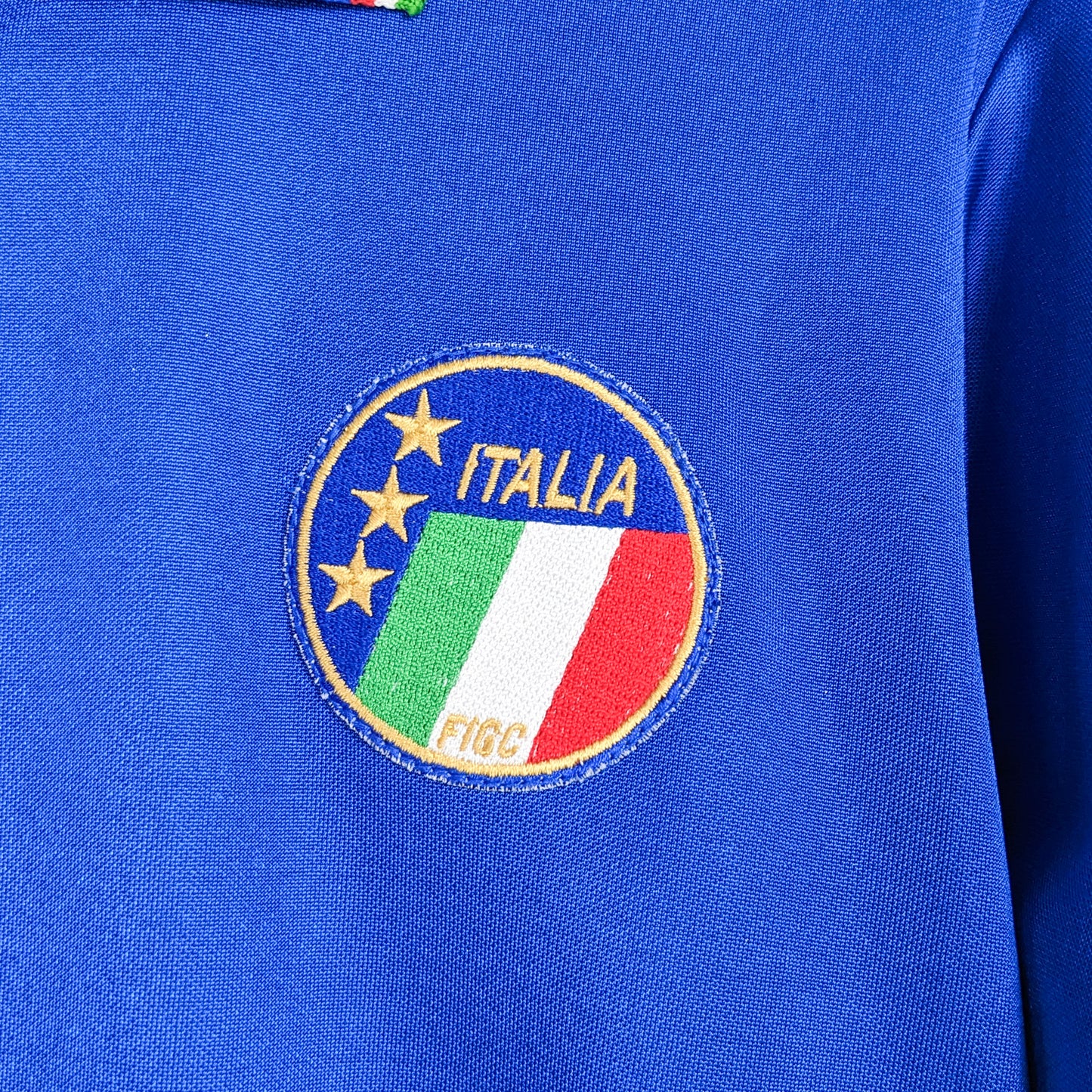 Authentic Italy 1986/89 Home - #7 Size L (Long sleeve) (Template)