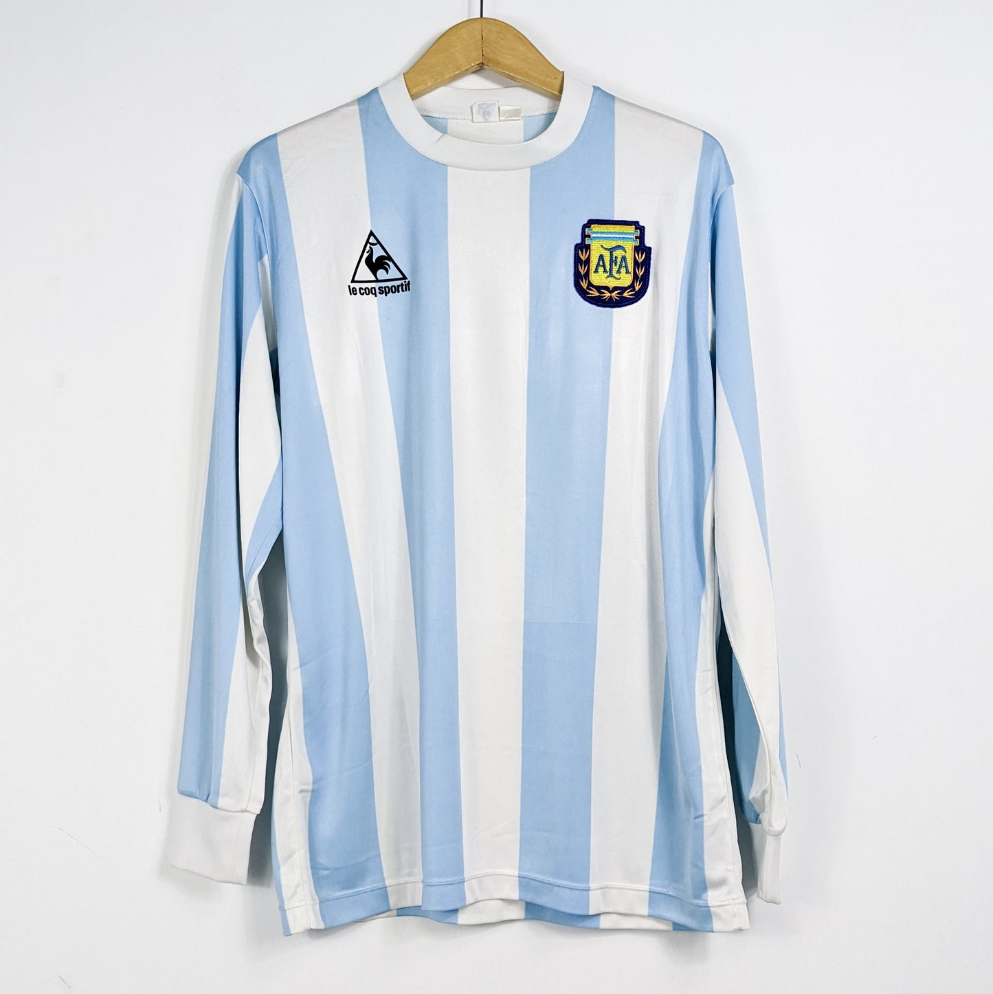 Authentic Argentina 1986 Home - Maradona #10 Size LL (Long sleeve) (Template)