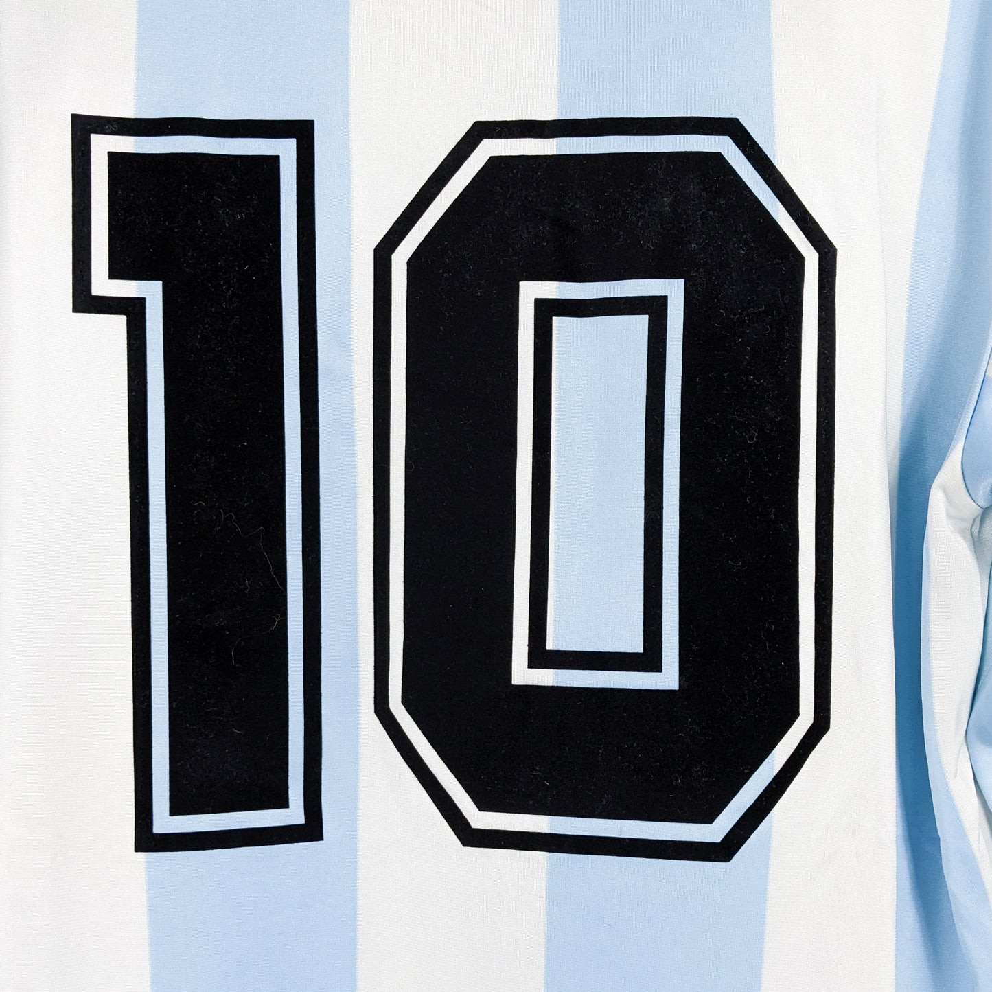 Authentic Argentina 1986 Home - Maradona #10 Size LL (Long sleeve) (Template)