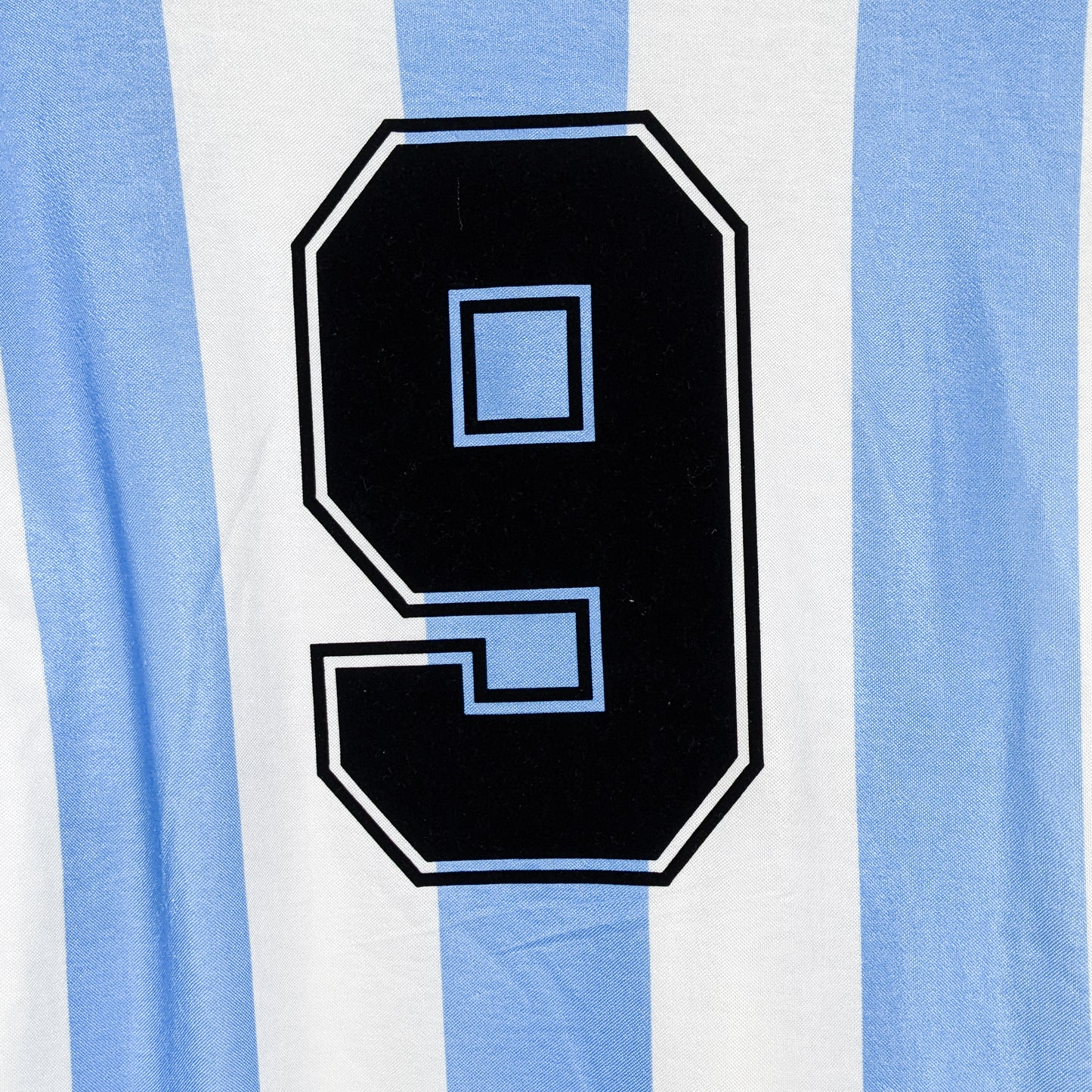 Authentic Argentina 1990 Home - #9 Size 0 (Jaspo) (Long sleeve) (Template)