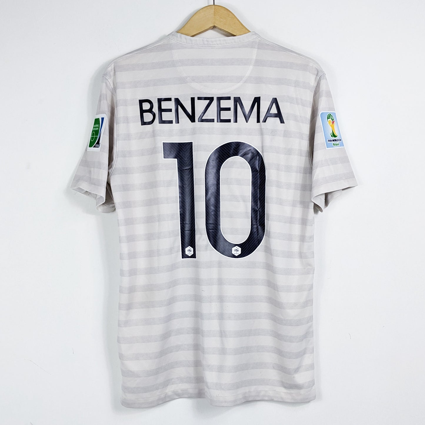 Authentic France 2014 Away - Benzema #10 Size M (World Cup)