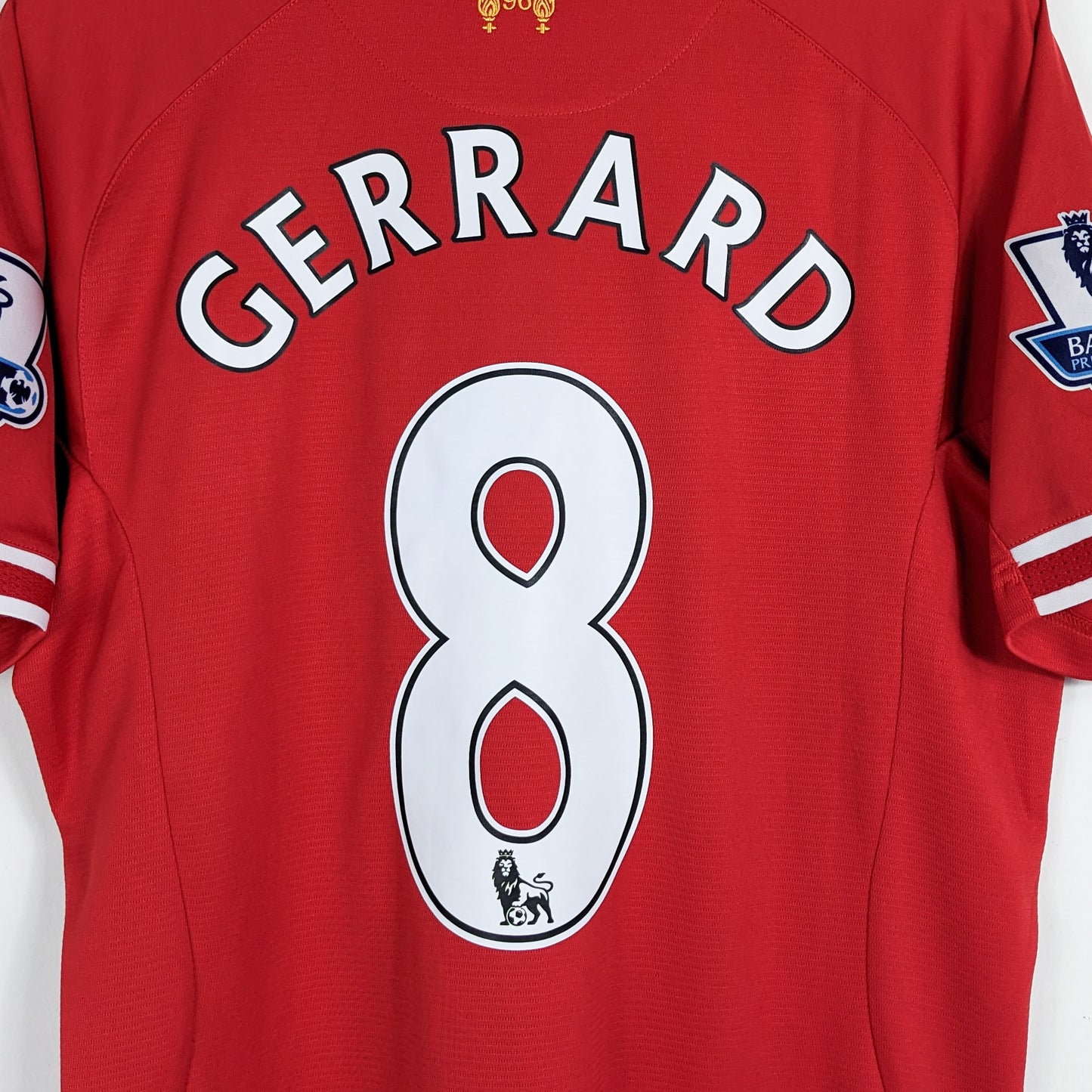 Authentic Liverpool 2013/14 Home - Gerrard #8 Size M