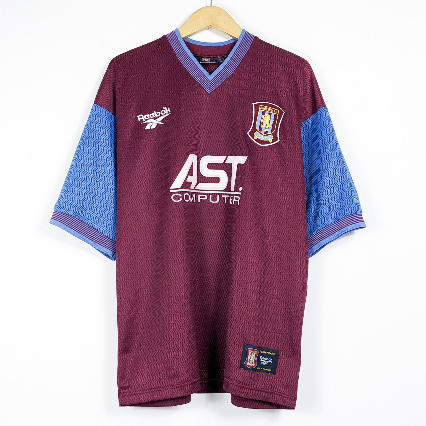 Authentic Aston Villa 1997/98 Home - Milosevic #9 Size XXL