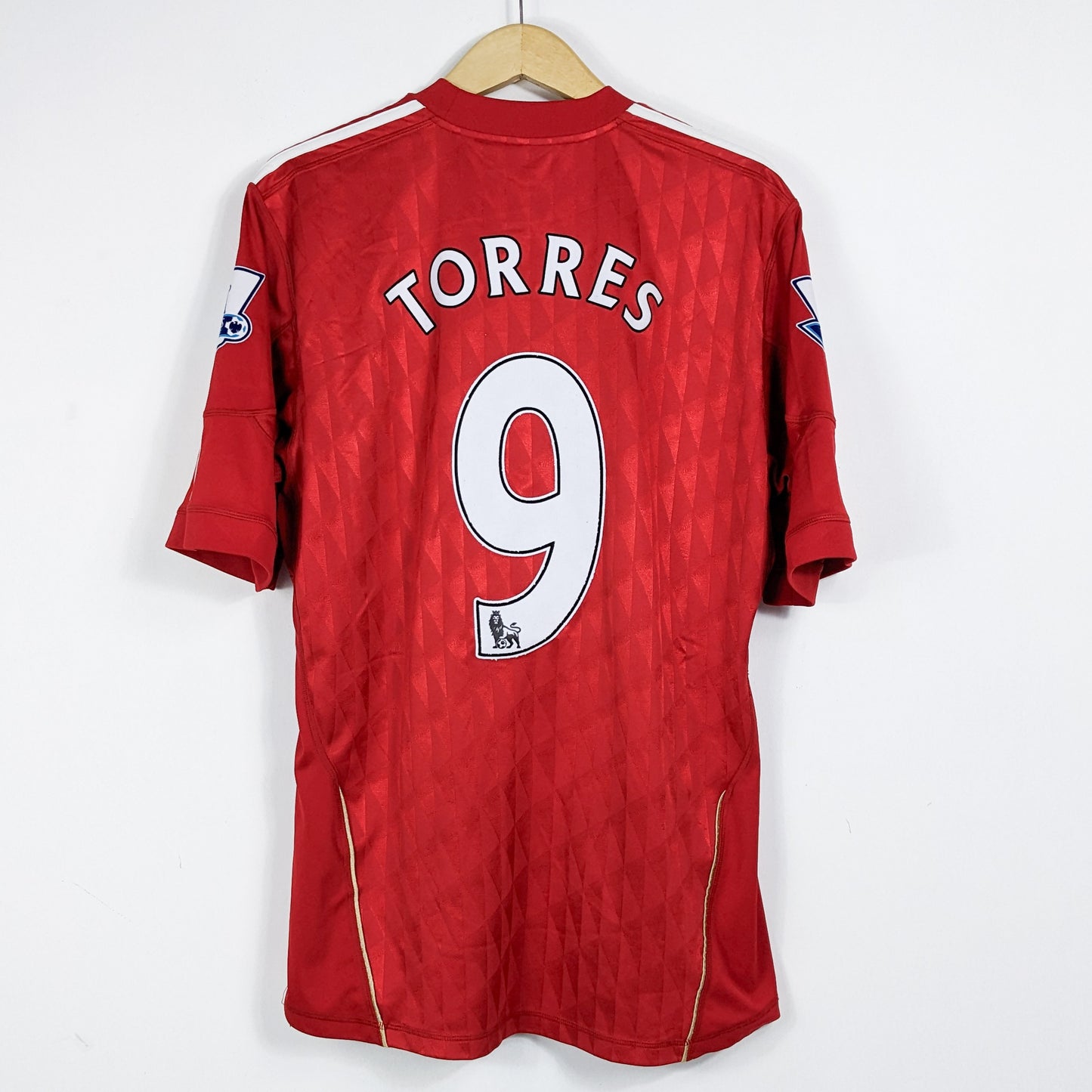 Authentic Liverpool 2010/11 Home - Torres #9 Size L