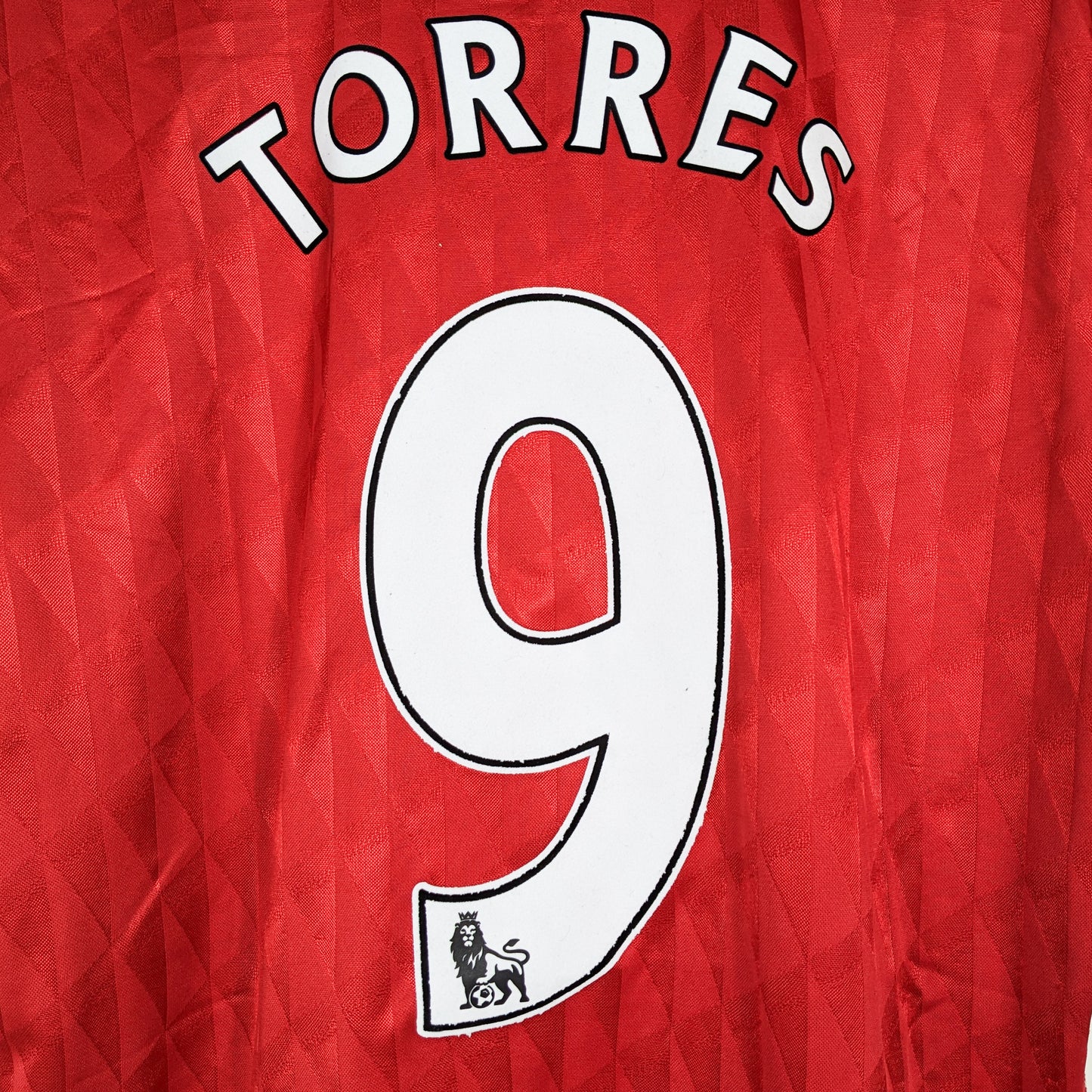 Authentic Liverpool 2010/11 Home - Torres #9 Size L