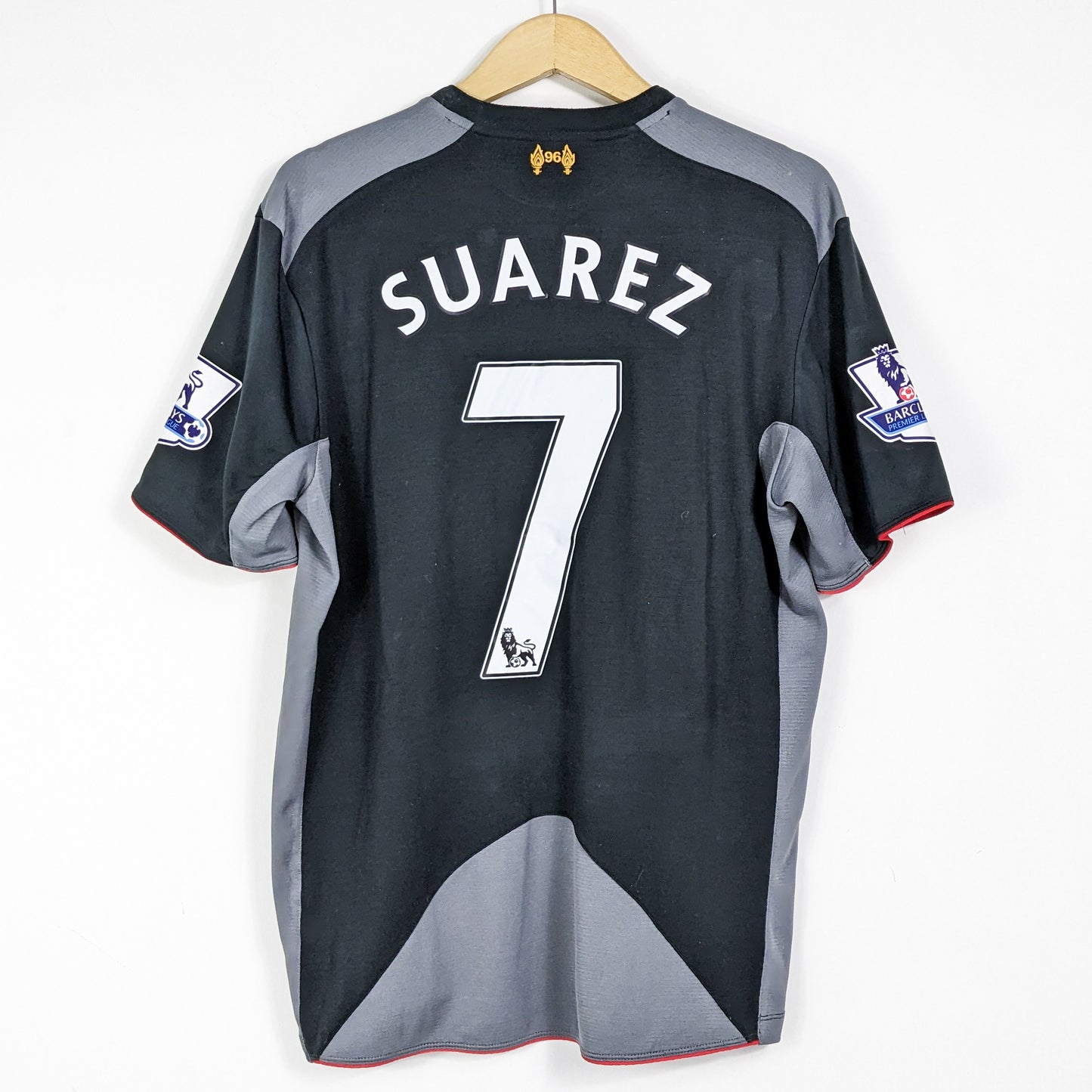 Authentic Liverpool 2012/13 Away - Suarez #7 Size L