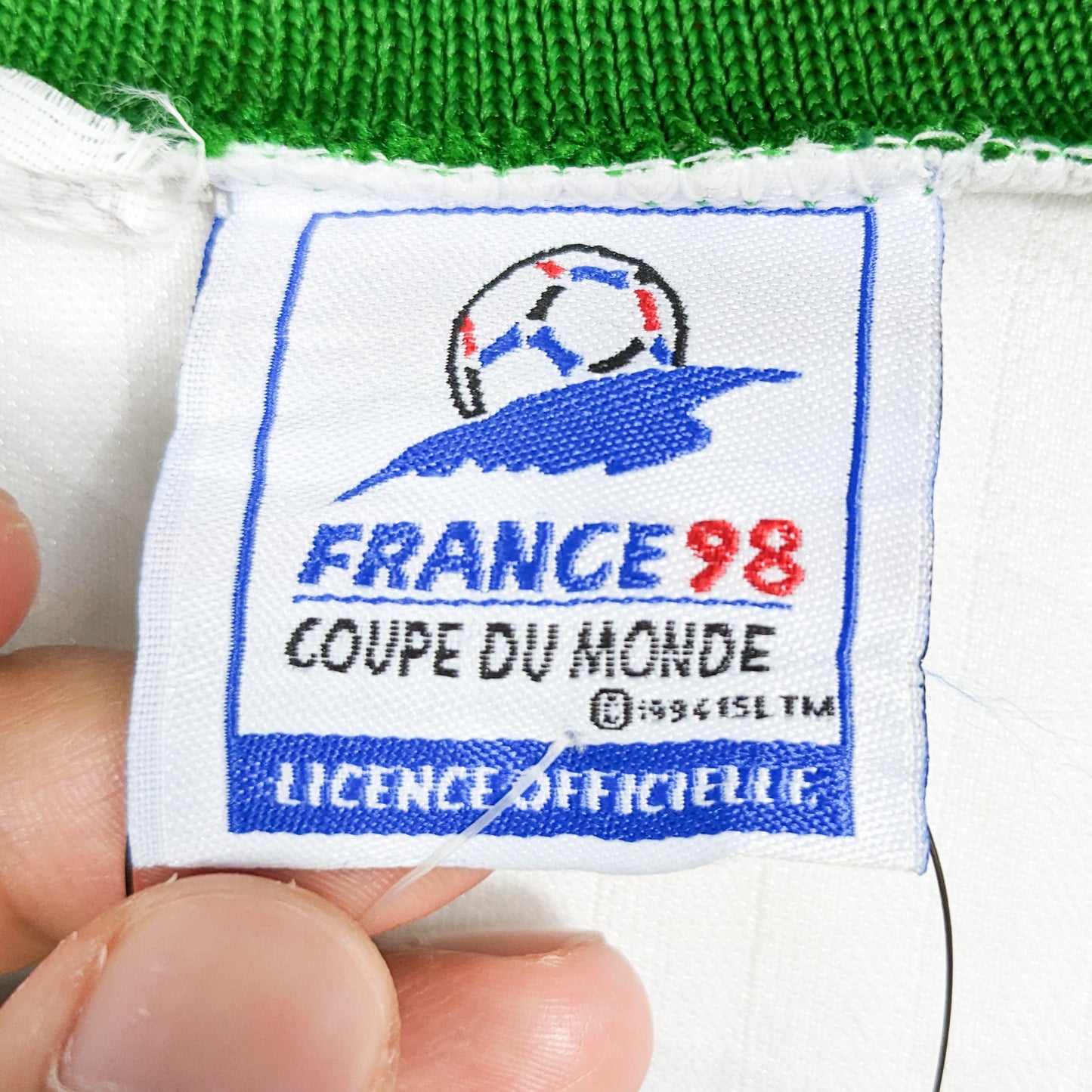 Authentic Brazil Fifa Merchandise France 98 "Coupe du Monde" - Size M fit L