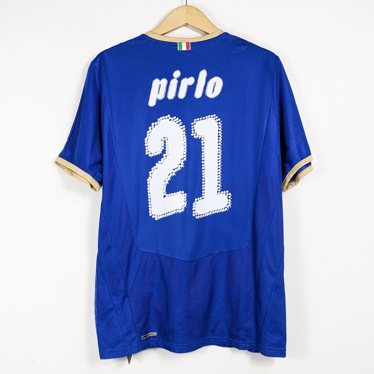 Authentic Italy 2008 Home - Pirlo #21 Size L