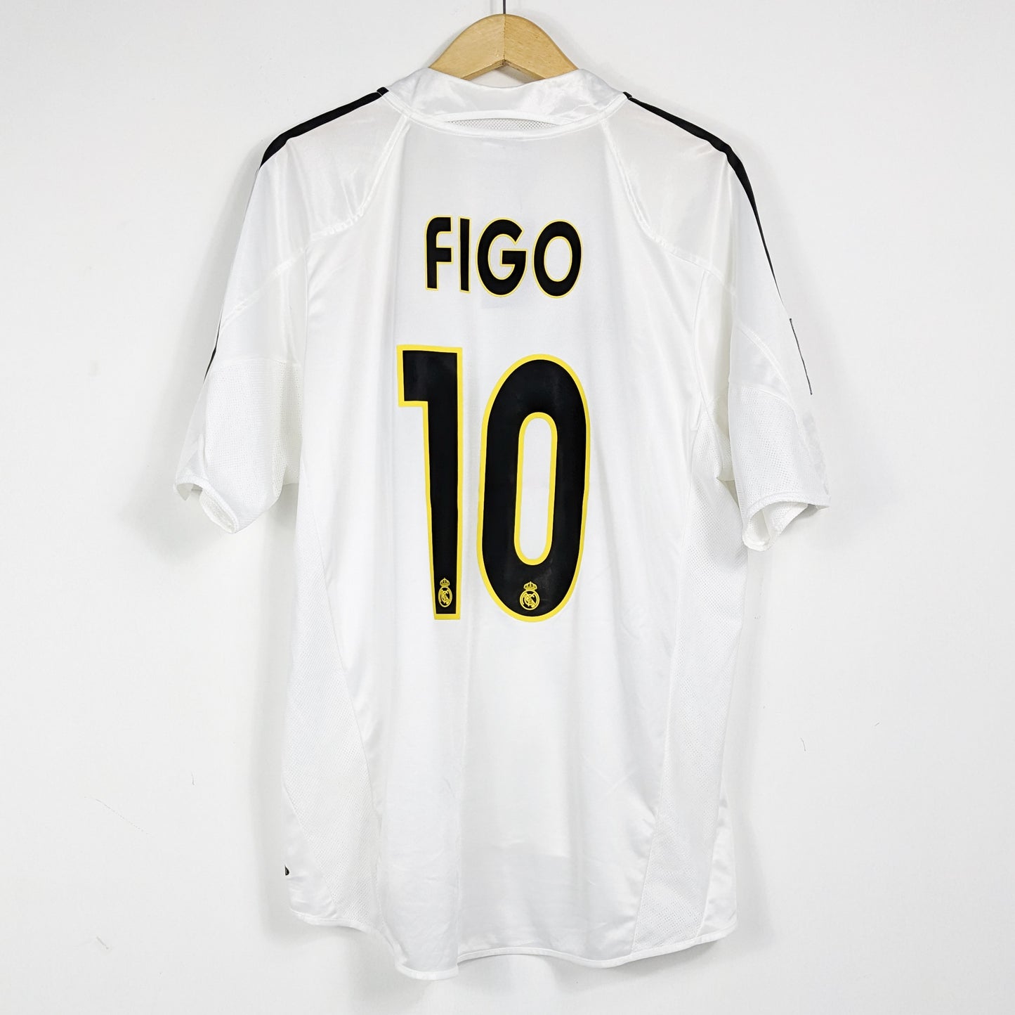 Authentic Real Madrid 2004/05 Home - Figo #10 Size L