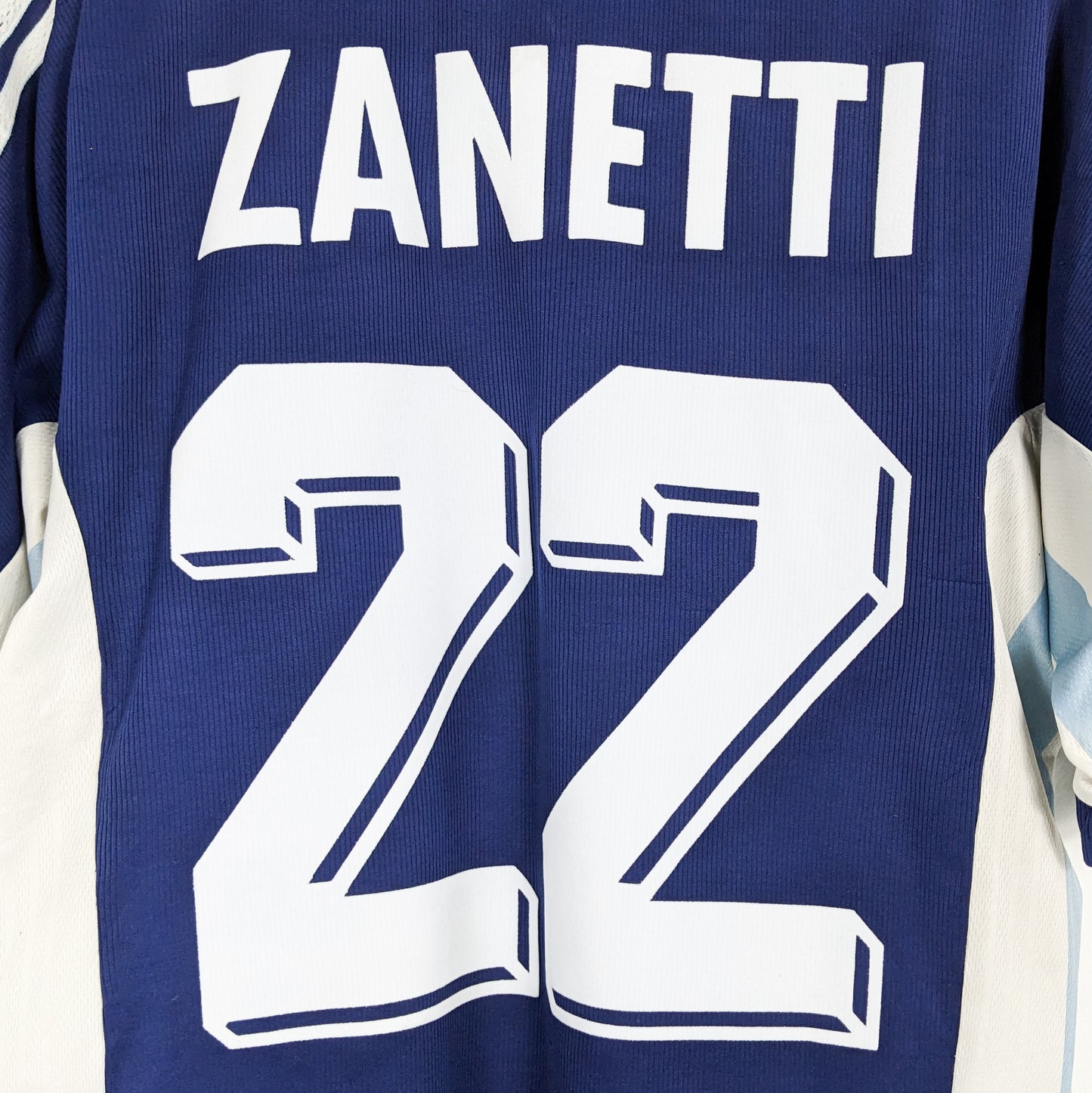 Authentic Argentina 1998 Away - Zanetti #22 Size L