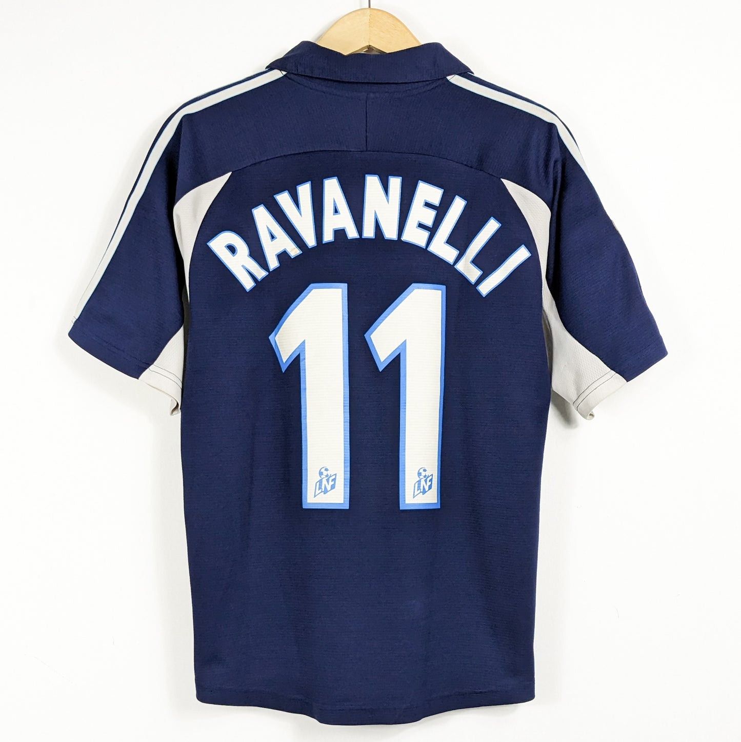 Authentic Marseille 1999/00 Away - Ravanelli #11 Size S