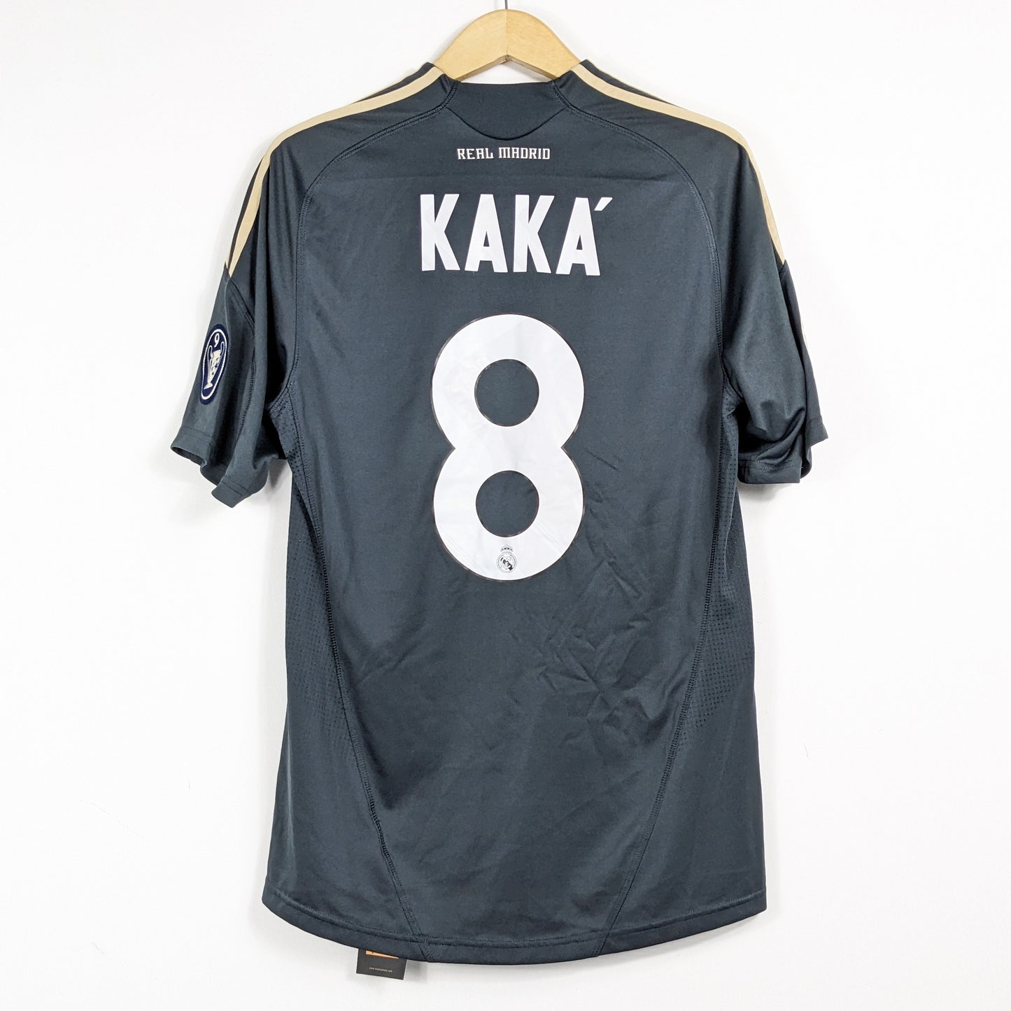 Authentic Real Madrid 2009/10 Third - Kaka #8 Size M (UCL)