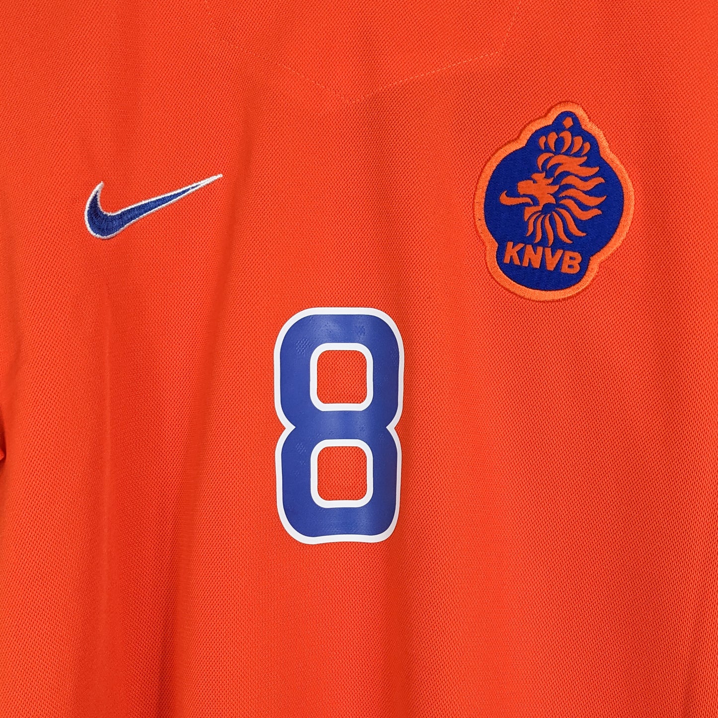 Authentic Netherland 1997 Home - Bergkamp #8 Size L