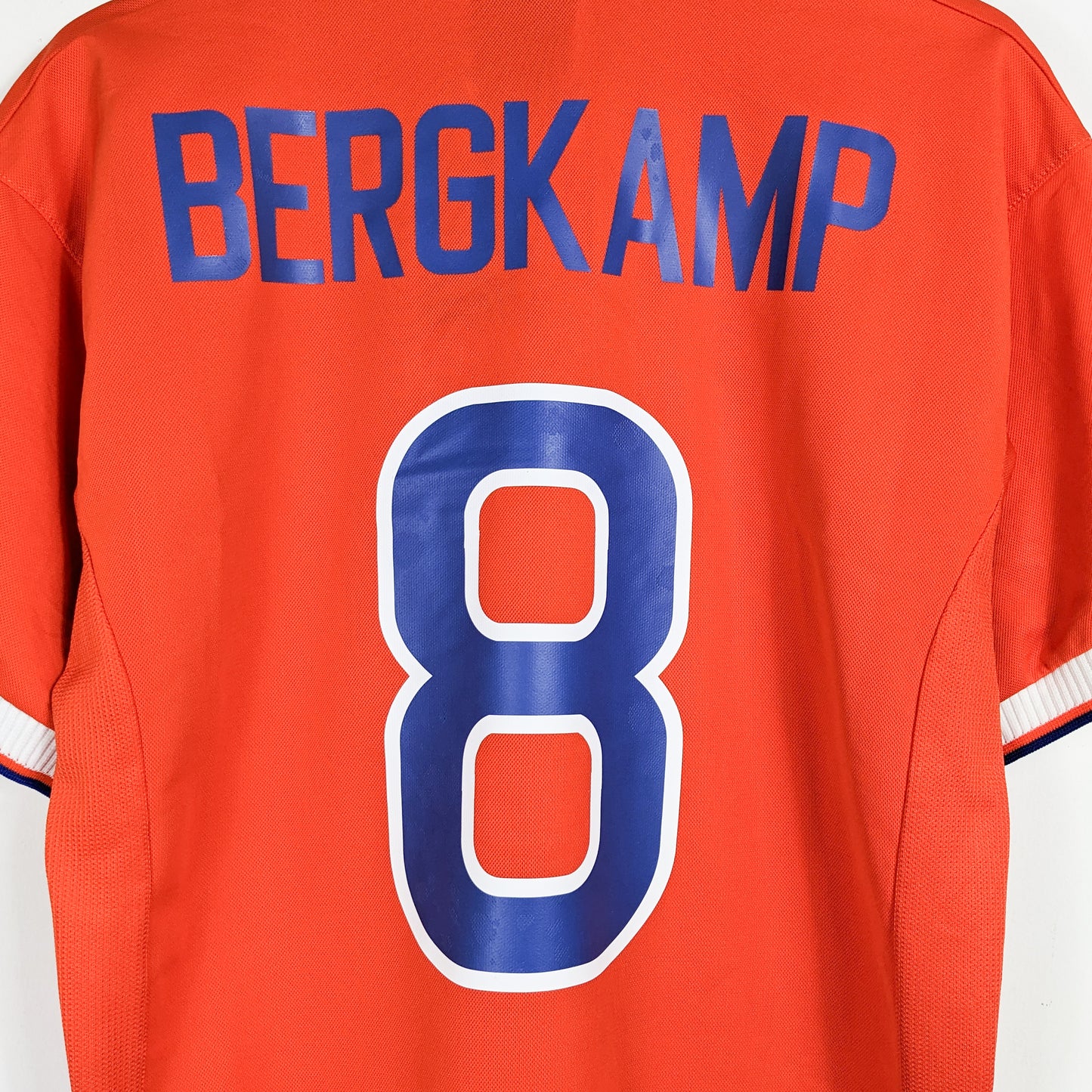 Authentic Netherland 1997 Home - Bergkamp #8 Size L