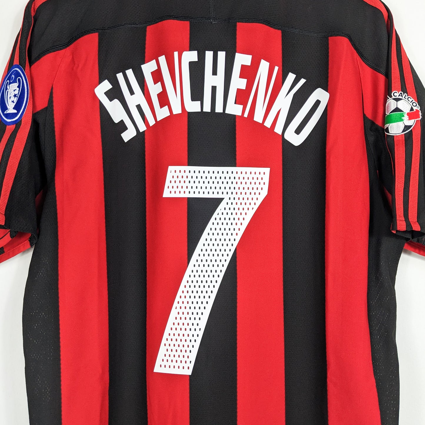 Authentic AC Milan 2004/05 Home - Shevchenko #7 Size M (Player Issue)