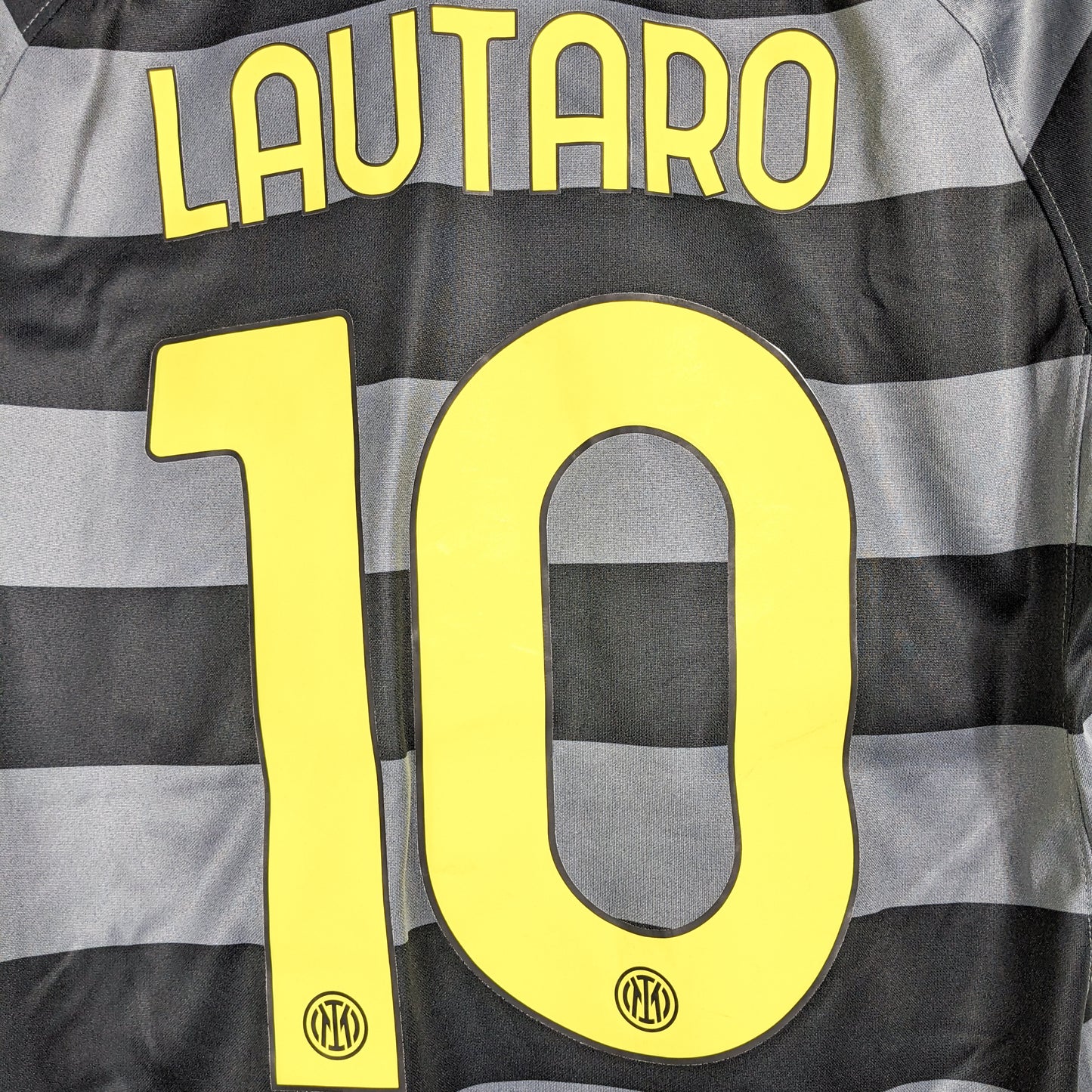 Authentic Inter 2020/21 Third - Lautaro #9 Size M