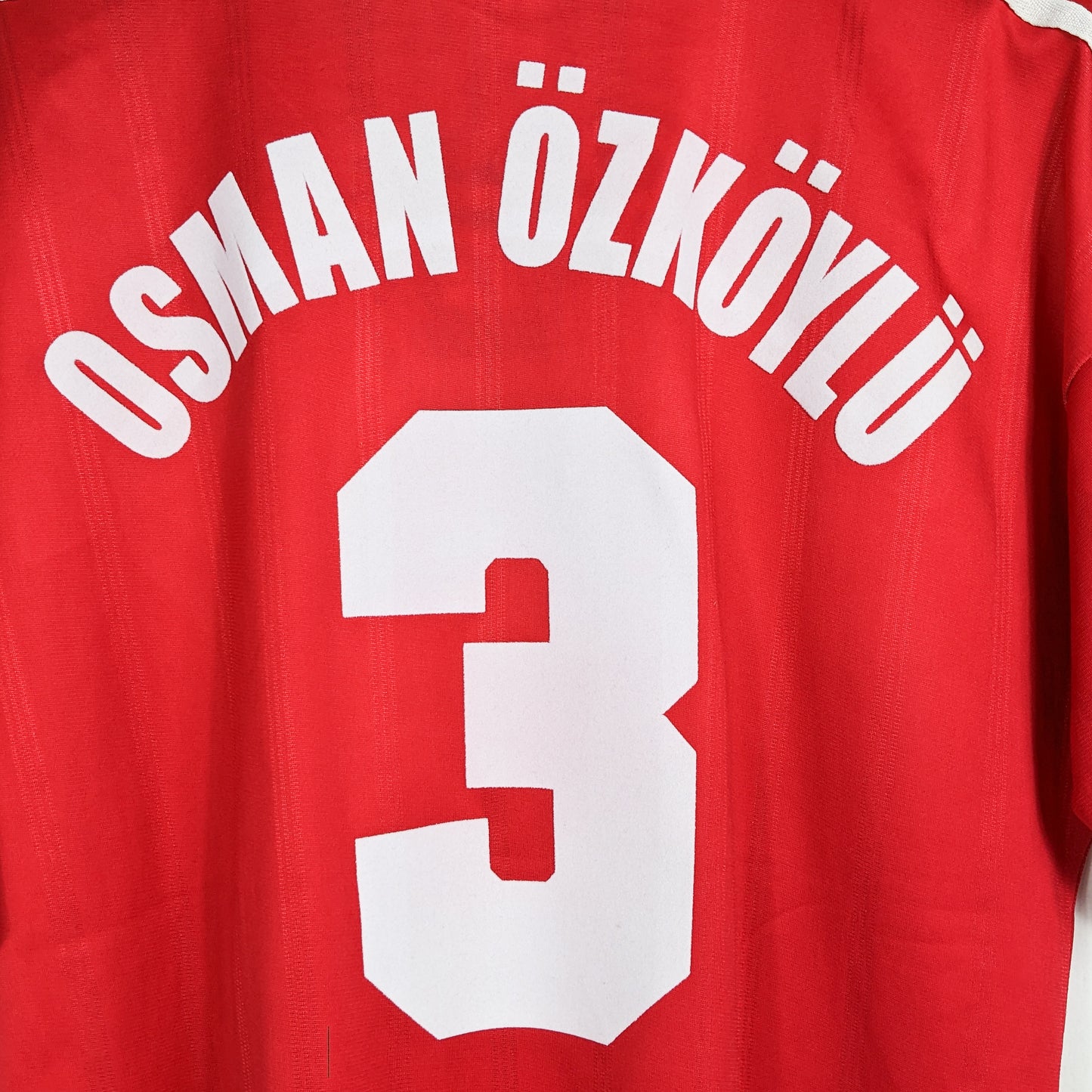 Authentic Türkiye 1994 Away - Osman Ozkoylu #3 Size XL