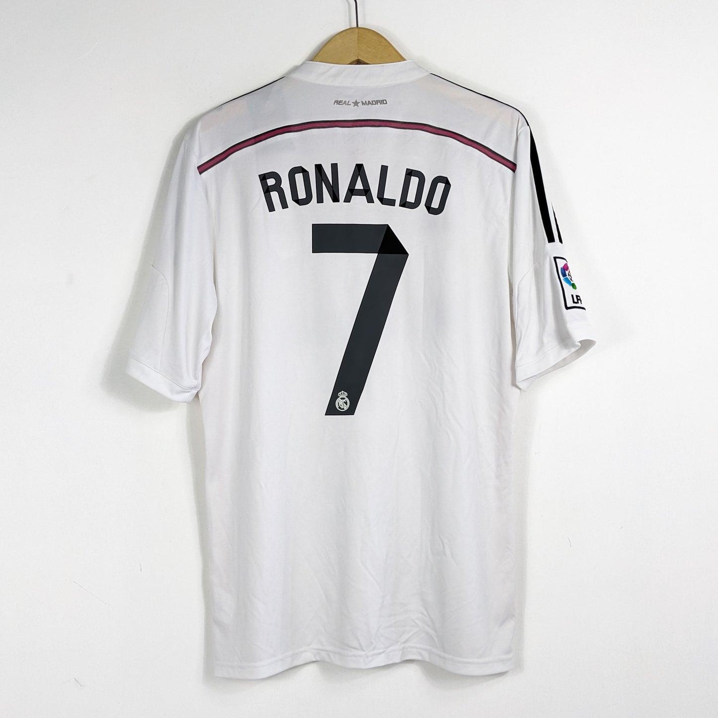 Authentic Real Madrid 2014/15 Home - Ronaldo #7 Size L